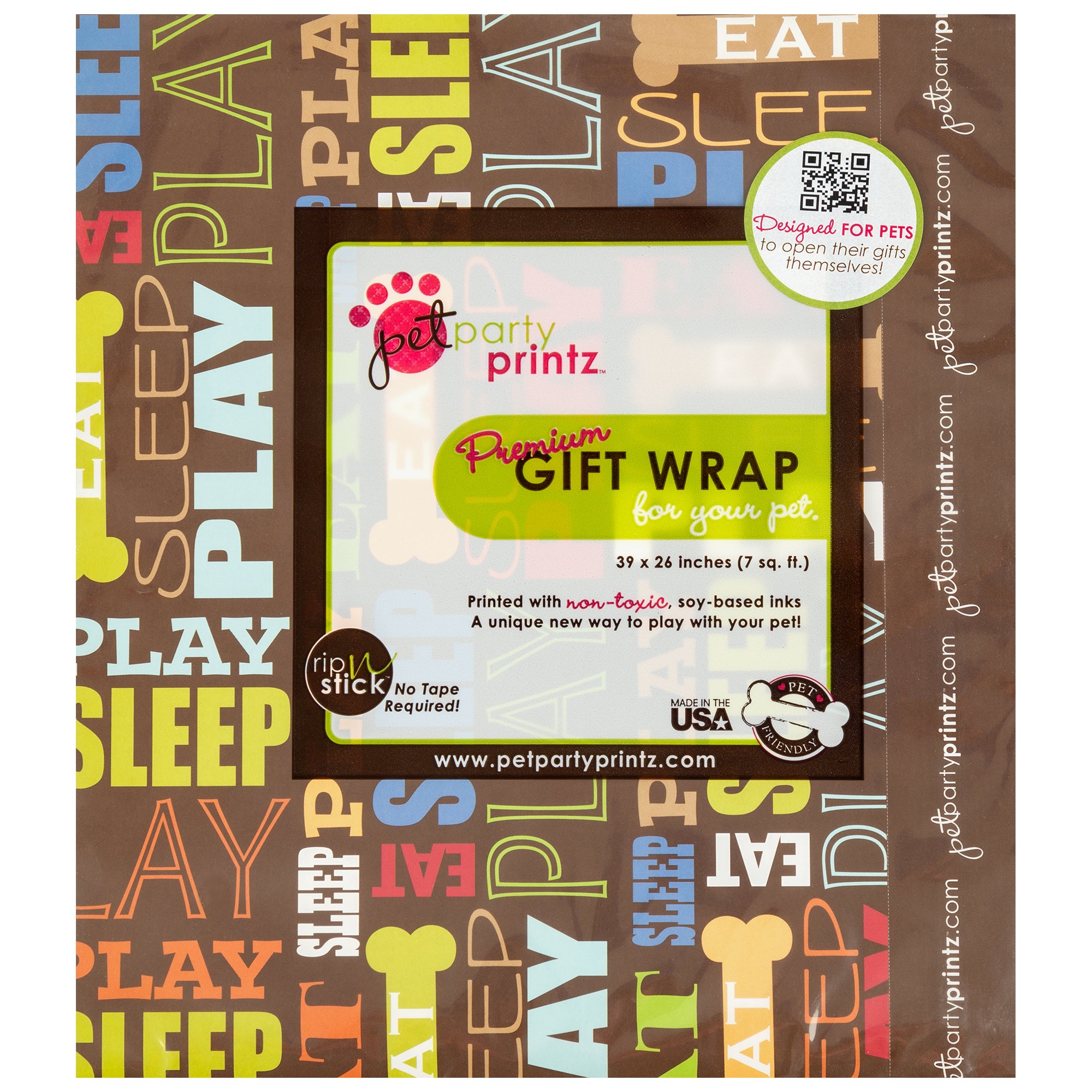 Premium Pet Party Printz™ - Ultimate Birthday Gift Wrap for Pets