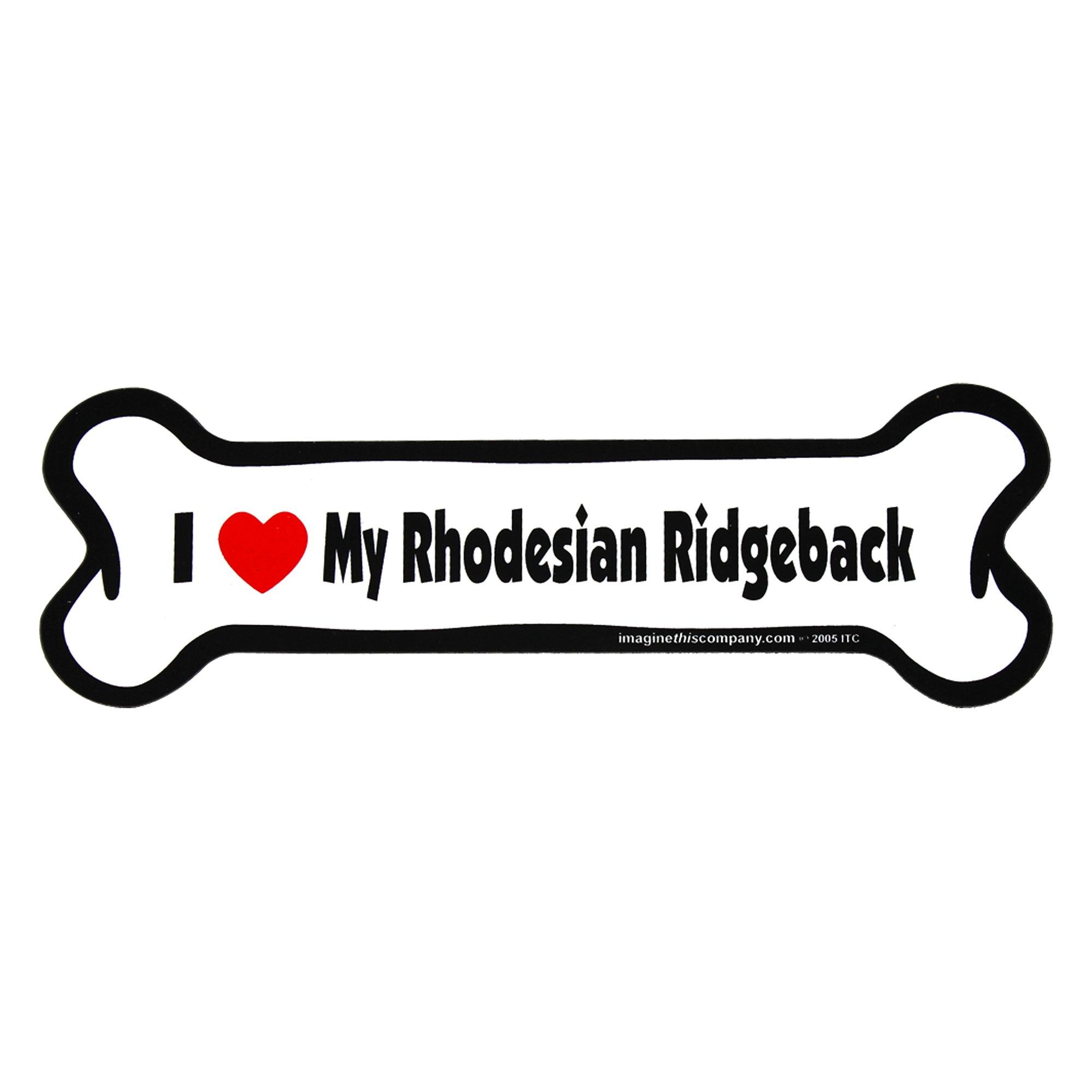 Ultimate I Love My Dog Car Magnet: Breeds L - Z | Premium Vinyl Design