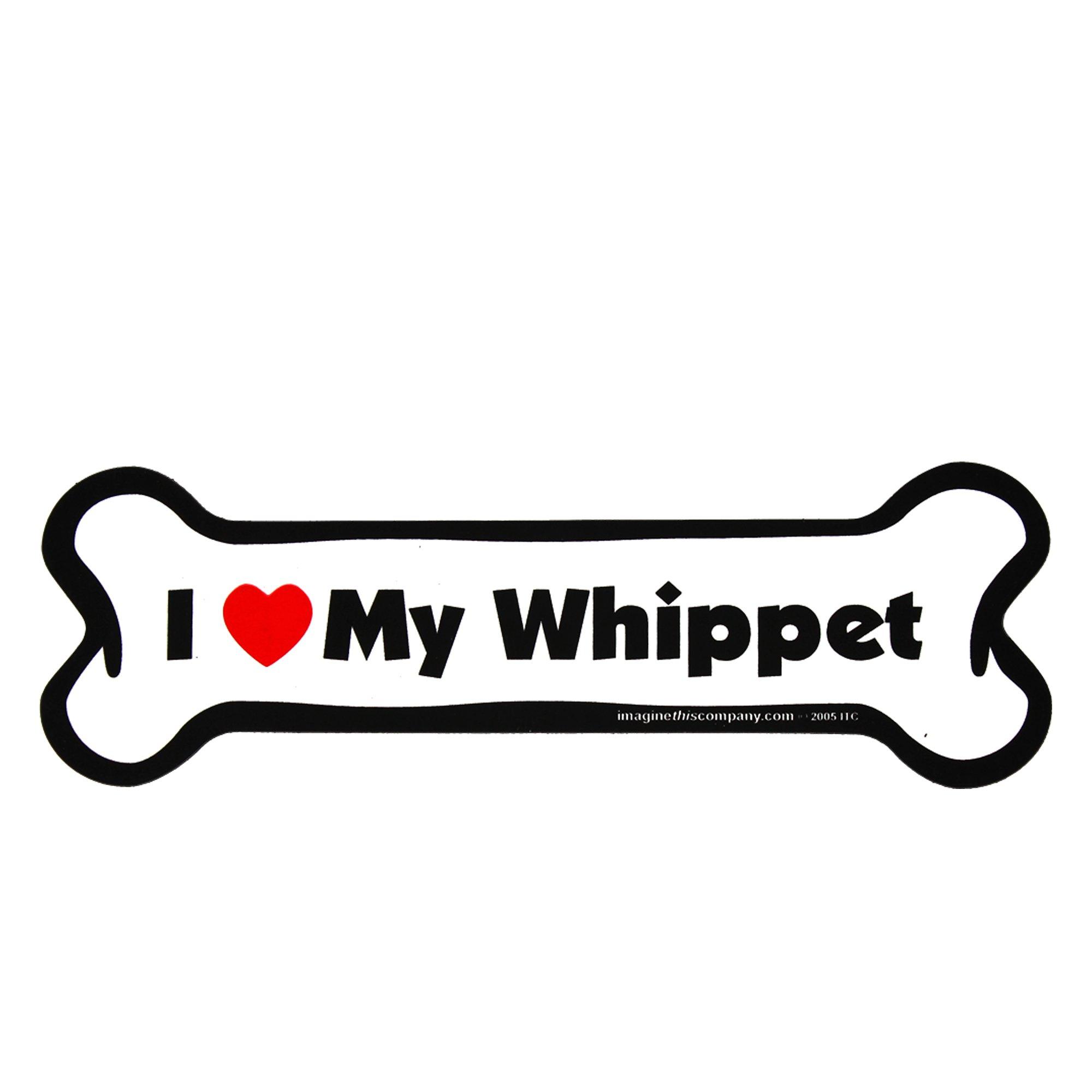Ultimate I Love My Dog Car Magnet: Breeds L - Z | Premium Vinyl Design