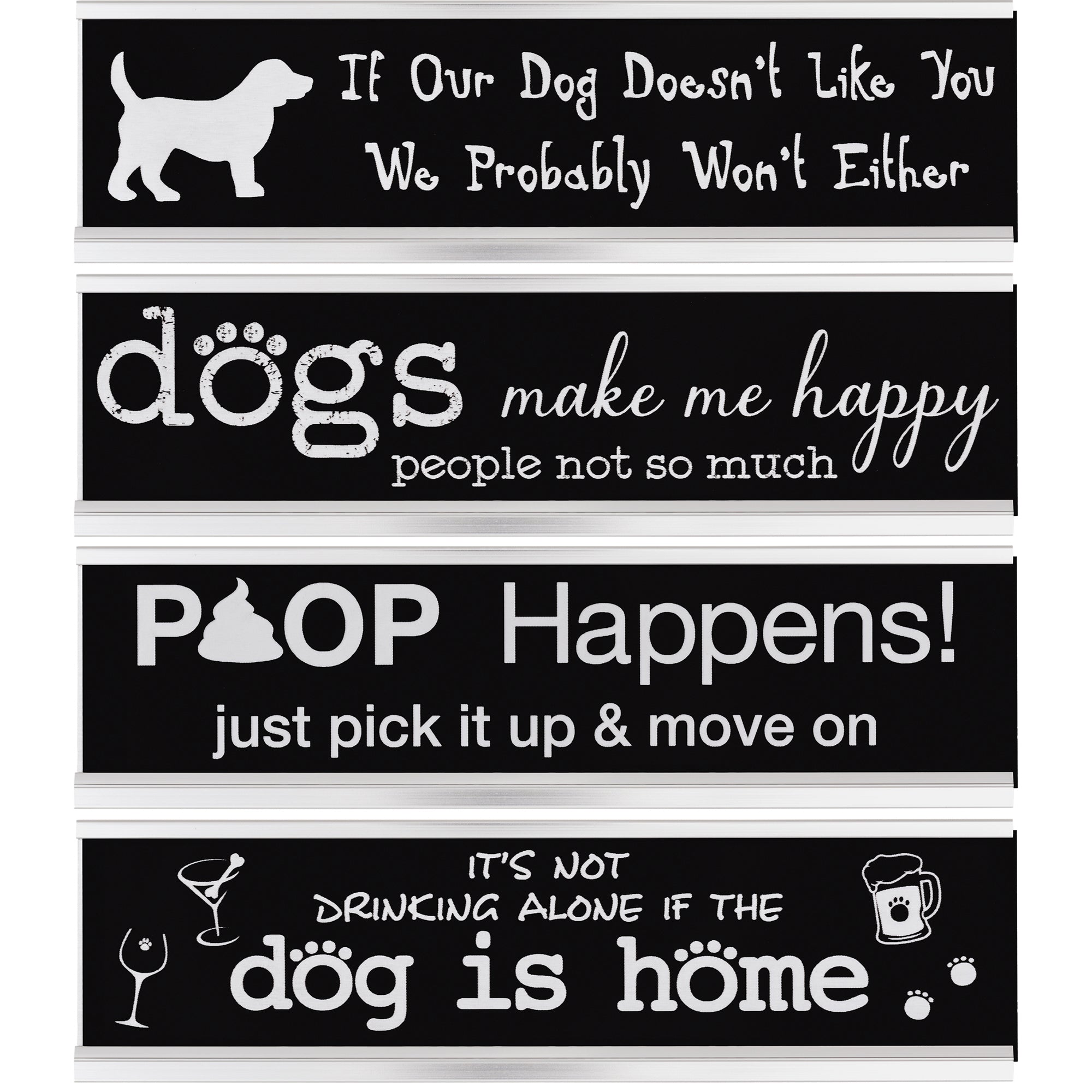 Ultimate Dog Life Desk Sign - Premium & Fun