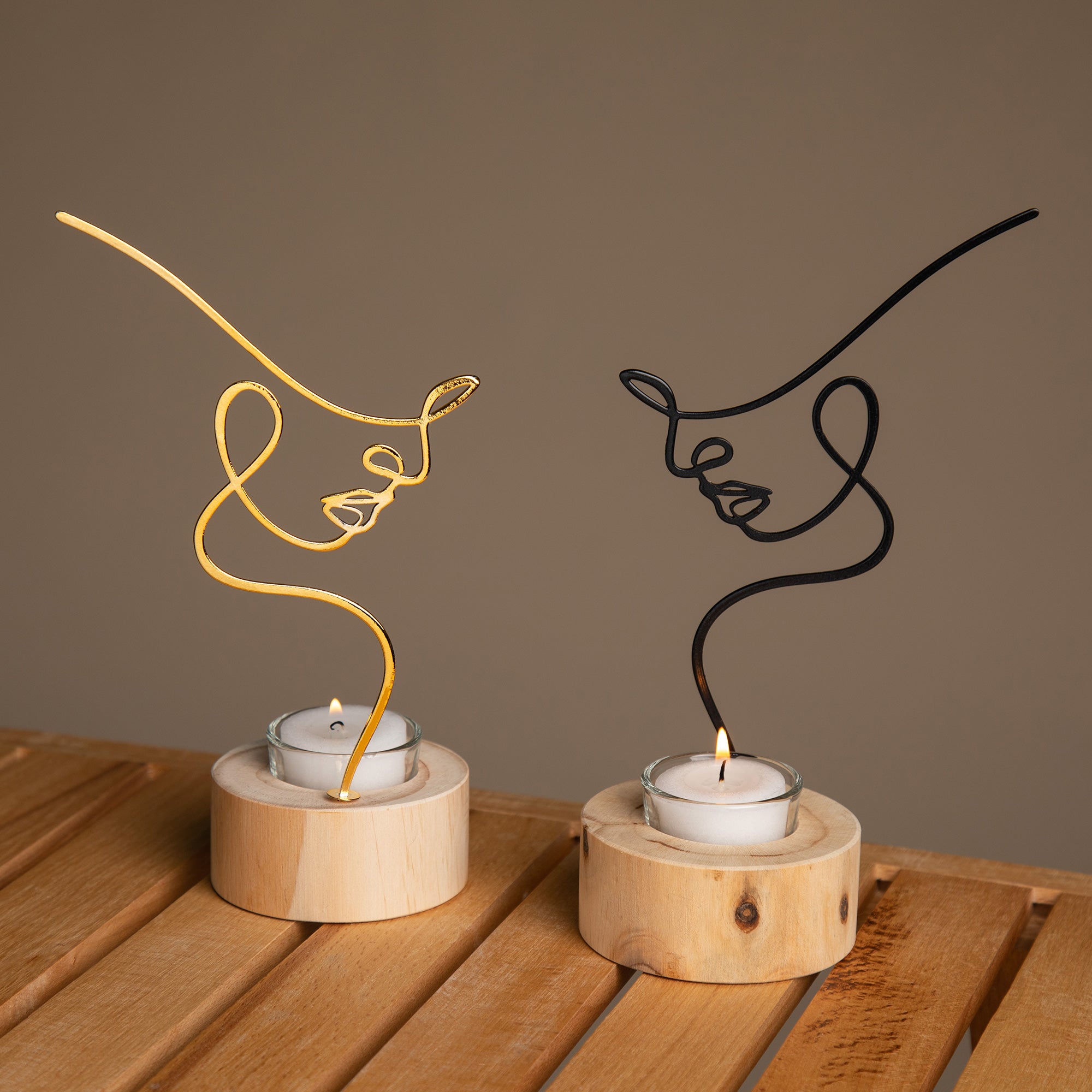Premium Silhouette Art Tealight Holder - Upgrade Your Décor