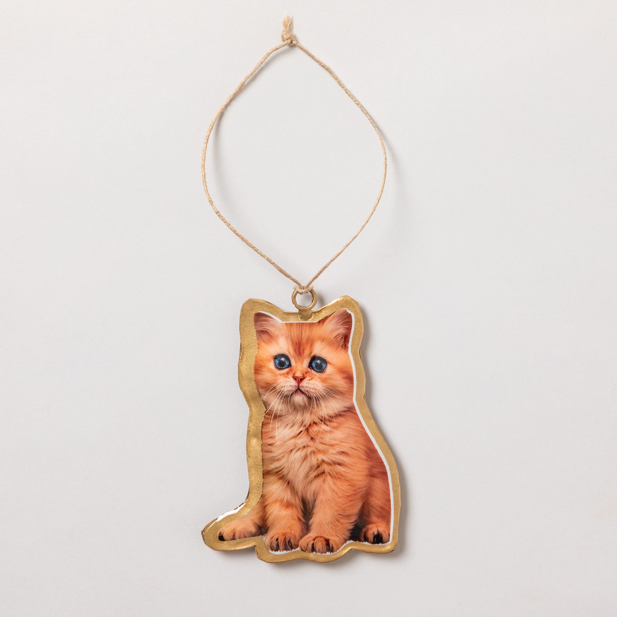 Premium Cat Lover's Metal Ornament - Ultimate Holiday Decoration