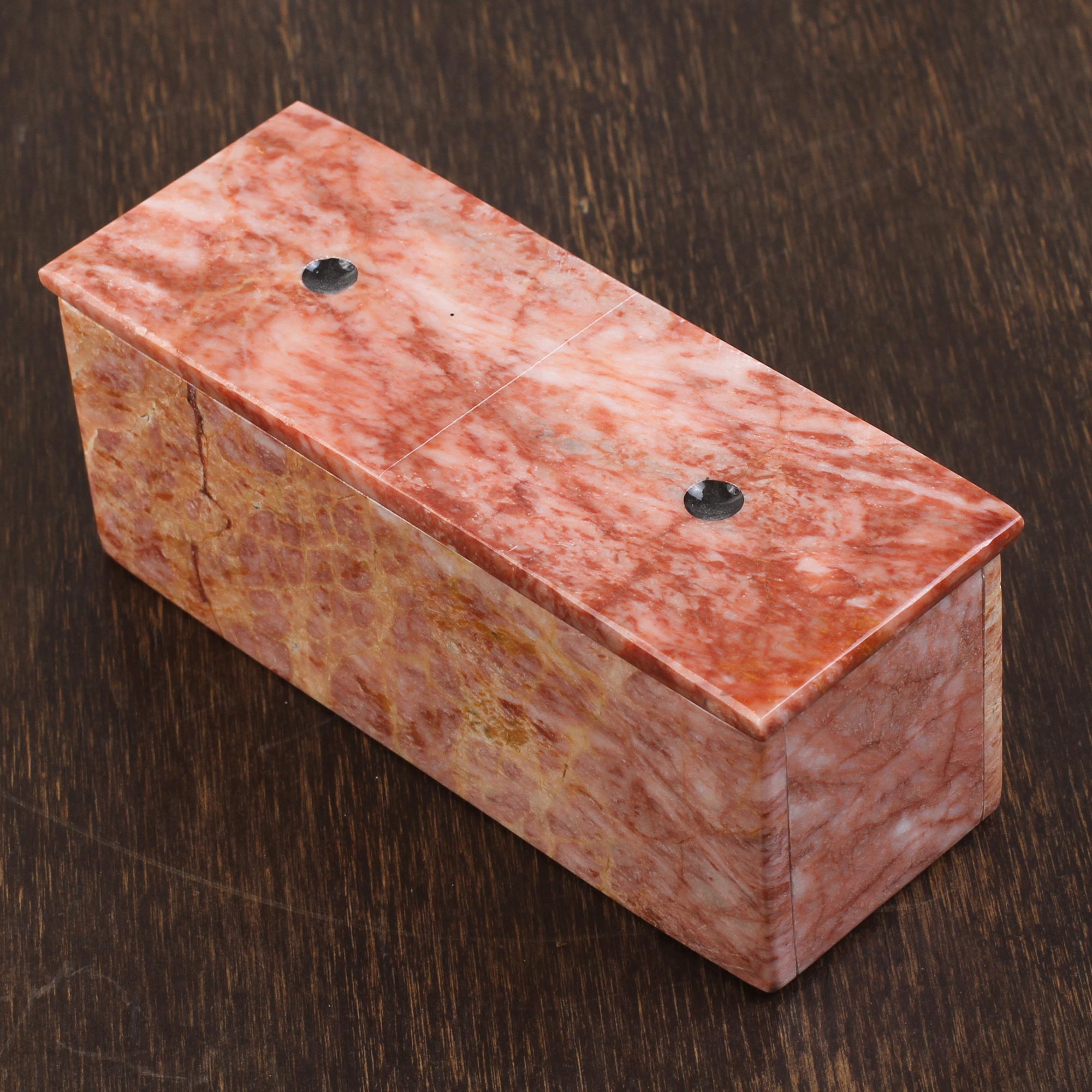Premium Pink Marble Domino Set - Ultimate Blend of Chance & Skill