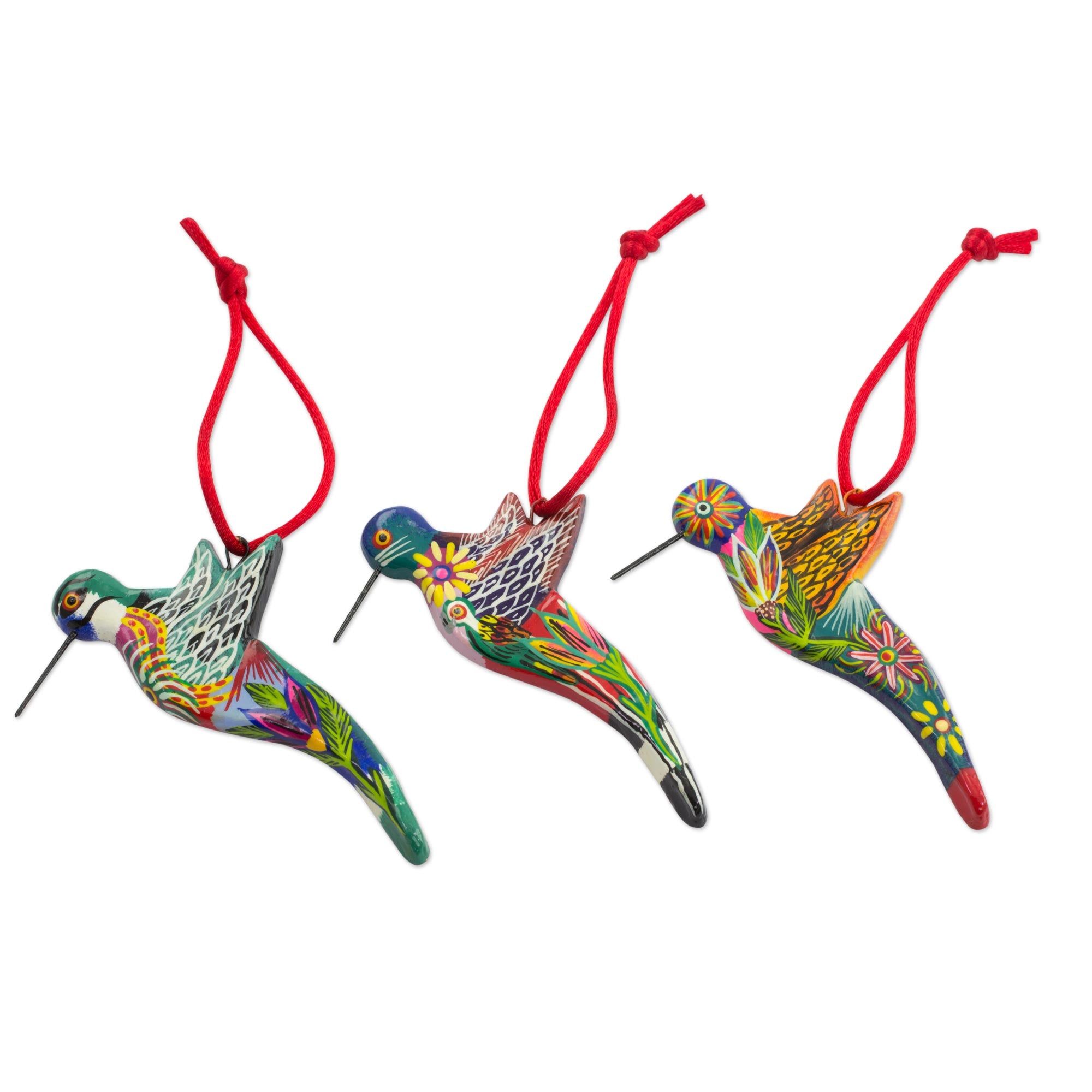 Premium Hummingbird Ceramic Ornament Collection - Ultimate Handcrafted Set