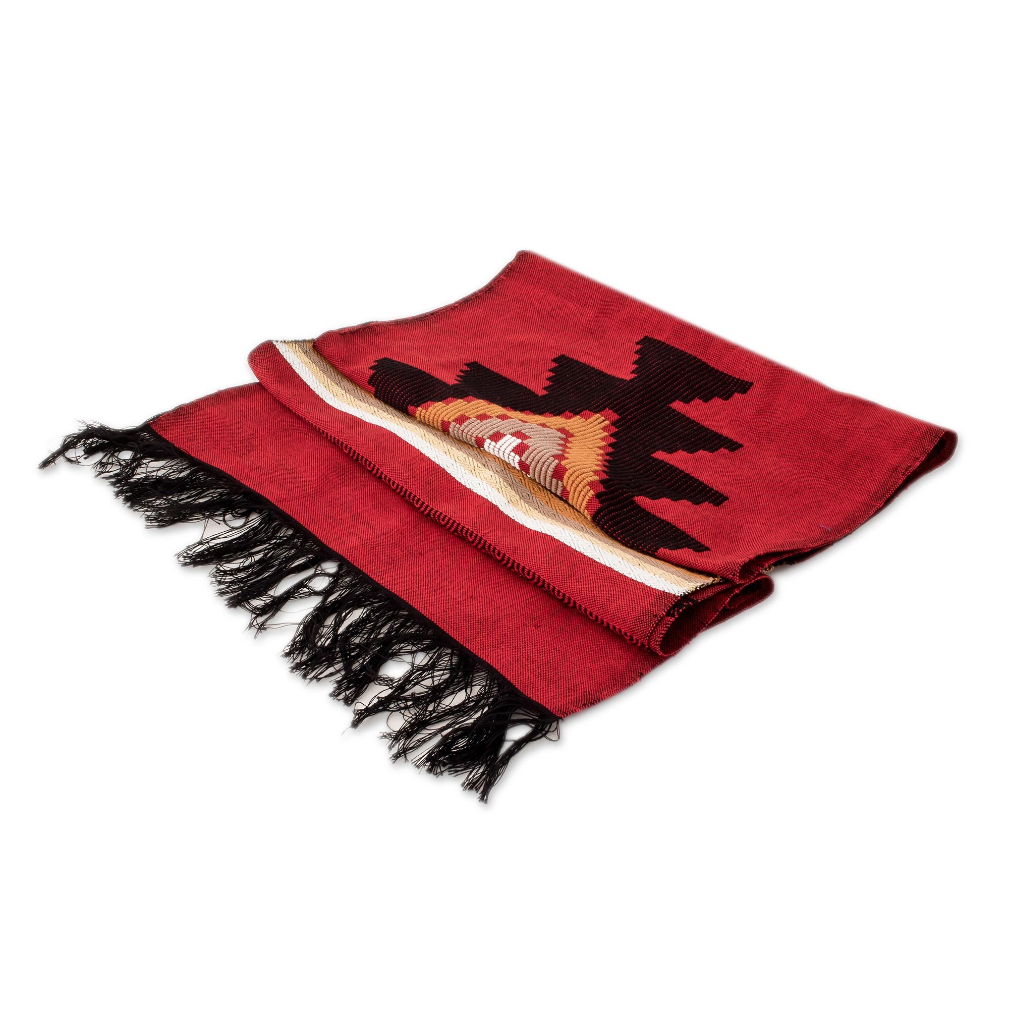 Premium Totonicapan Sun Handwoven Cotton Table Runner - Ultimate Home Decor