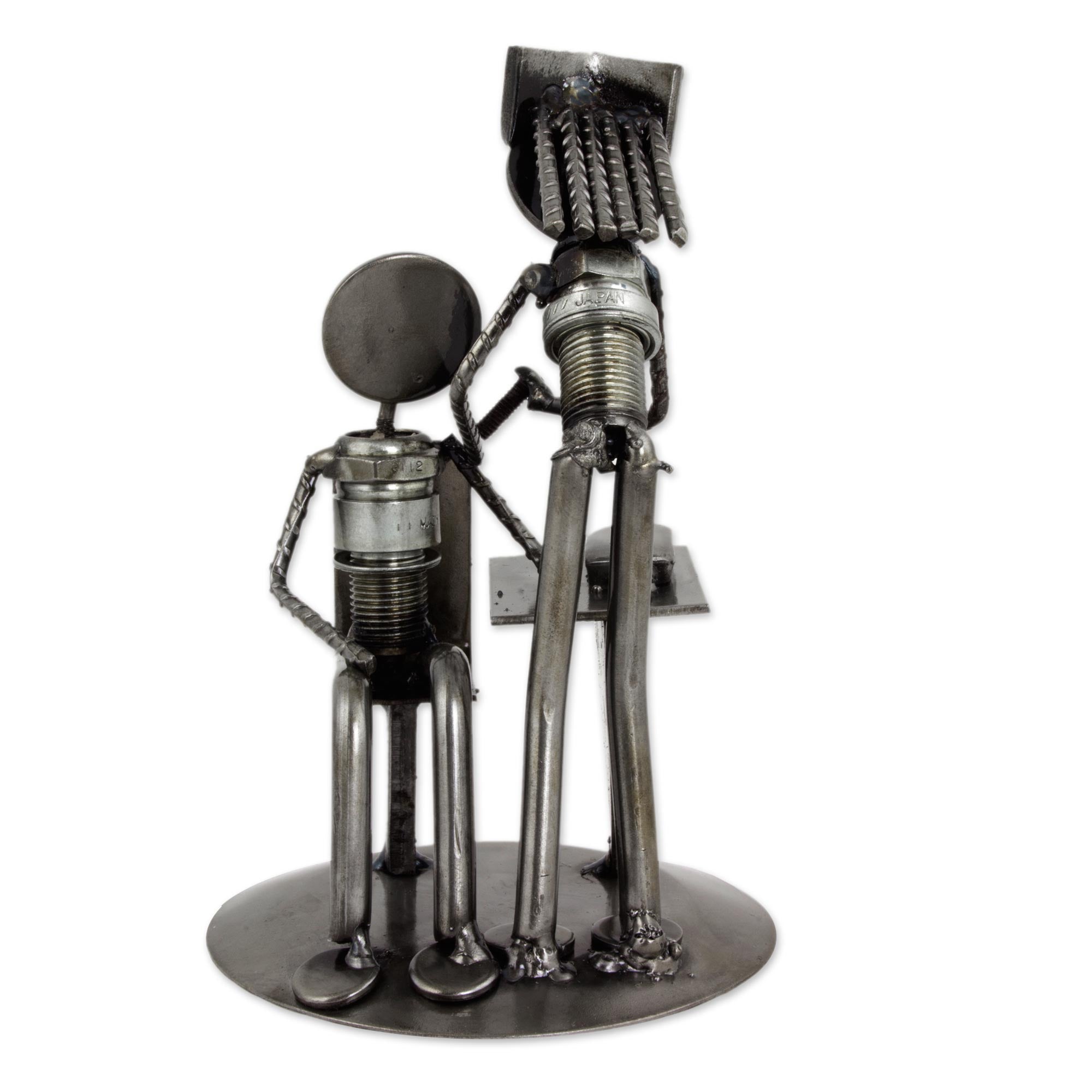 Premium Beloved Nurse Recycled Metal Sculpture