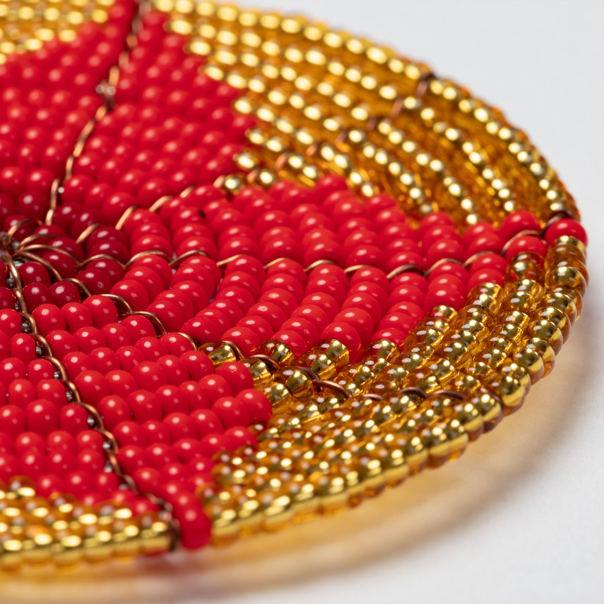 Premium Blossom of Hope Beaded Ornament - Handmade by Refugee Artisans