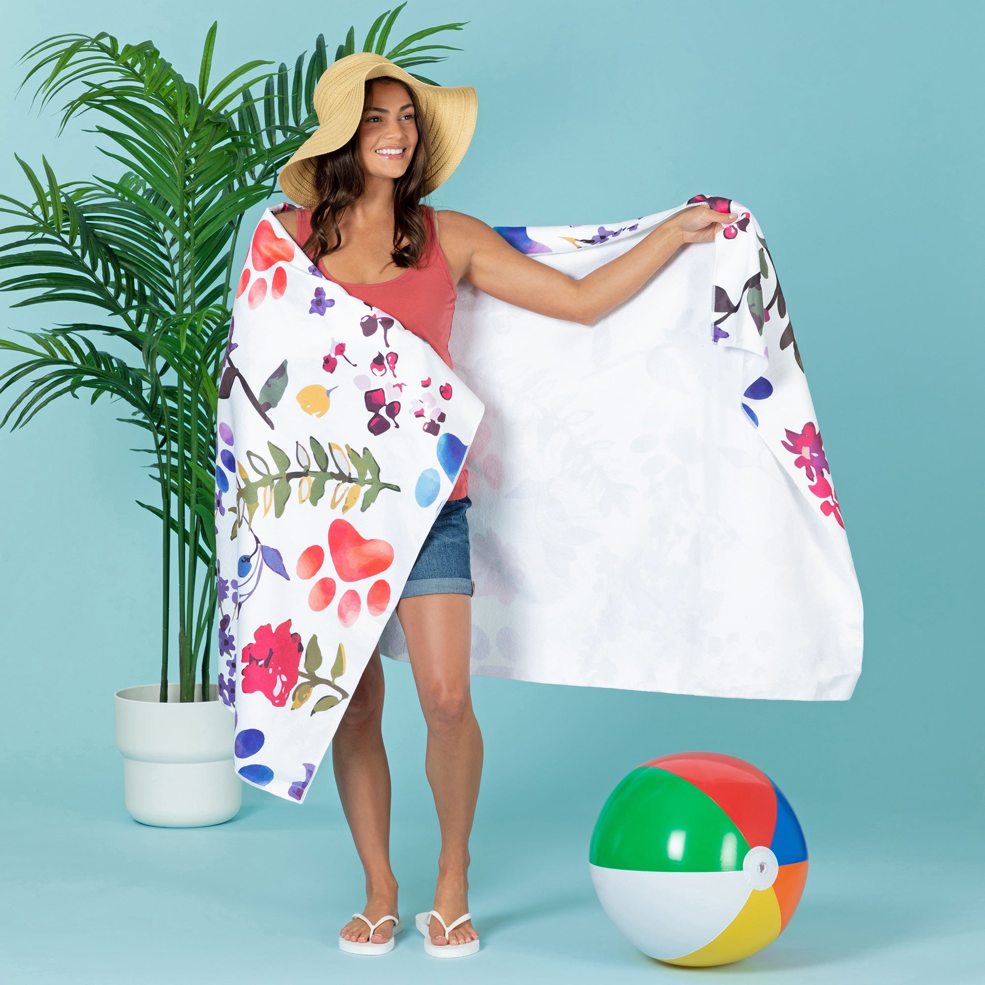 Ultimate Sand-Free Microfiber Beach Towel - Premium Quick-Dry Design