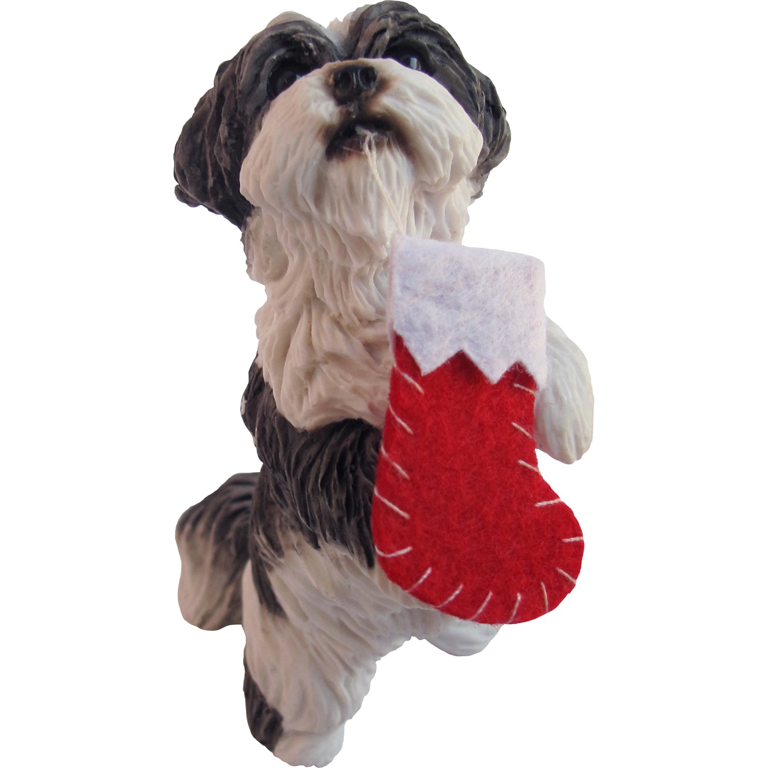 Premium Hand-Painted Shih Tzu Christmas Ornament