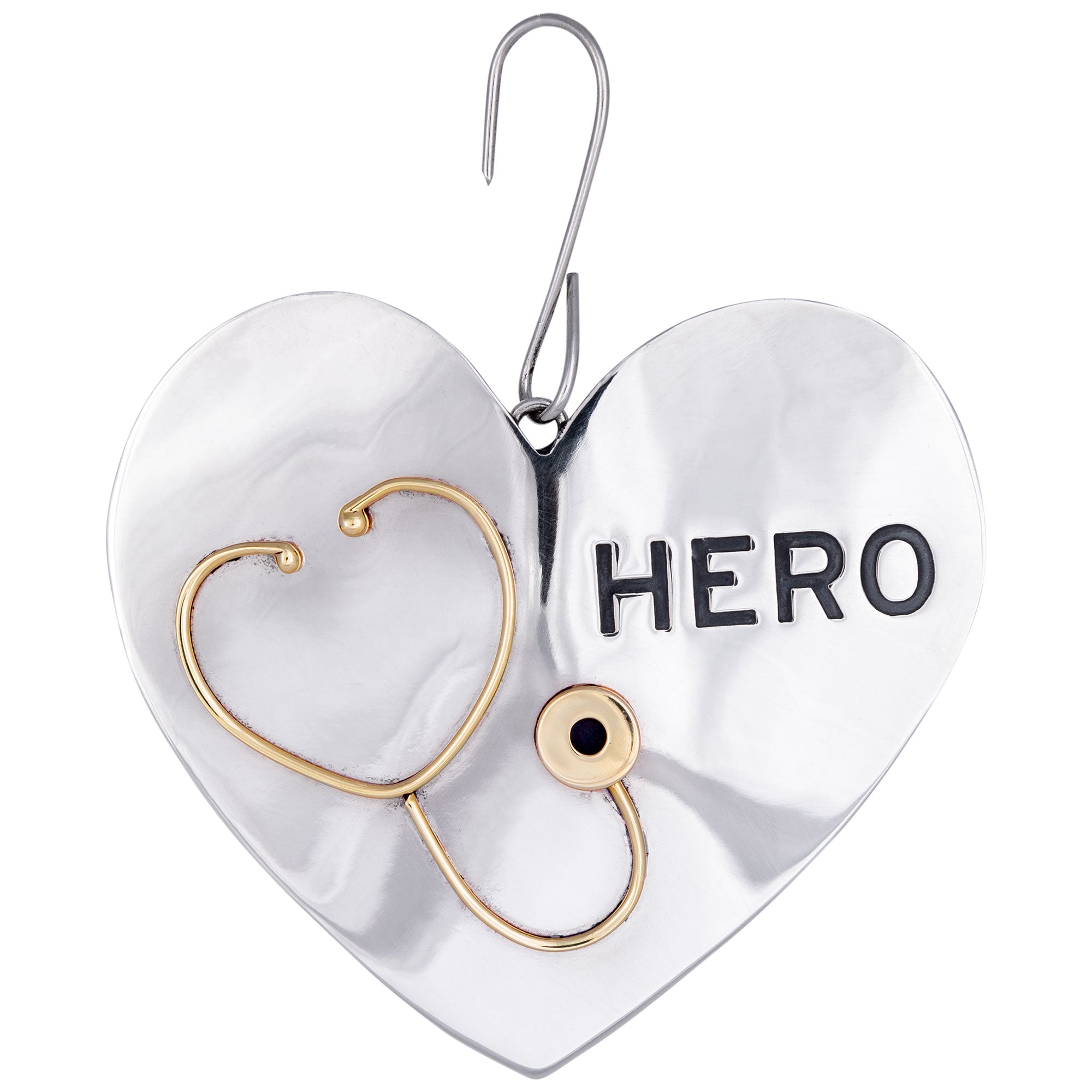 Premium Healthcare Hero Heart Ornament