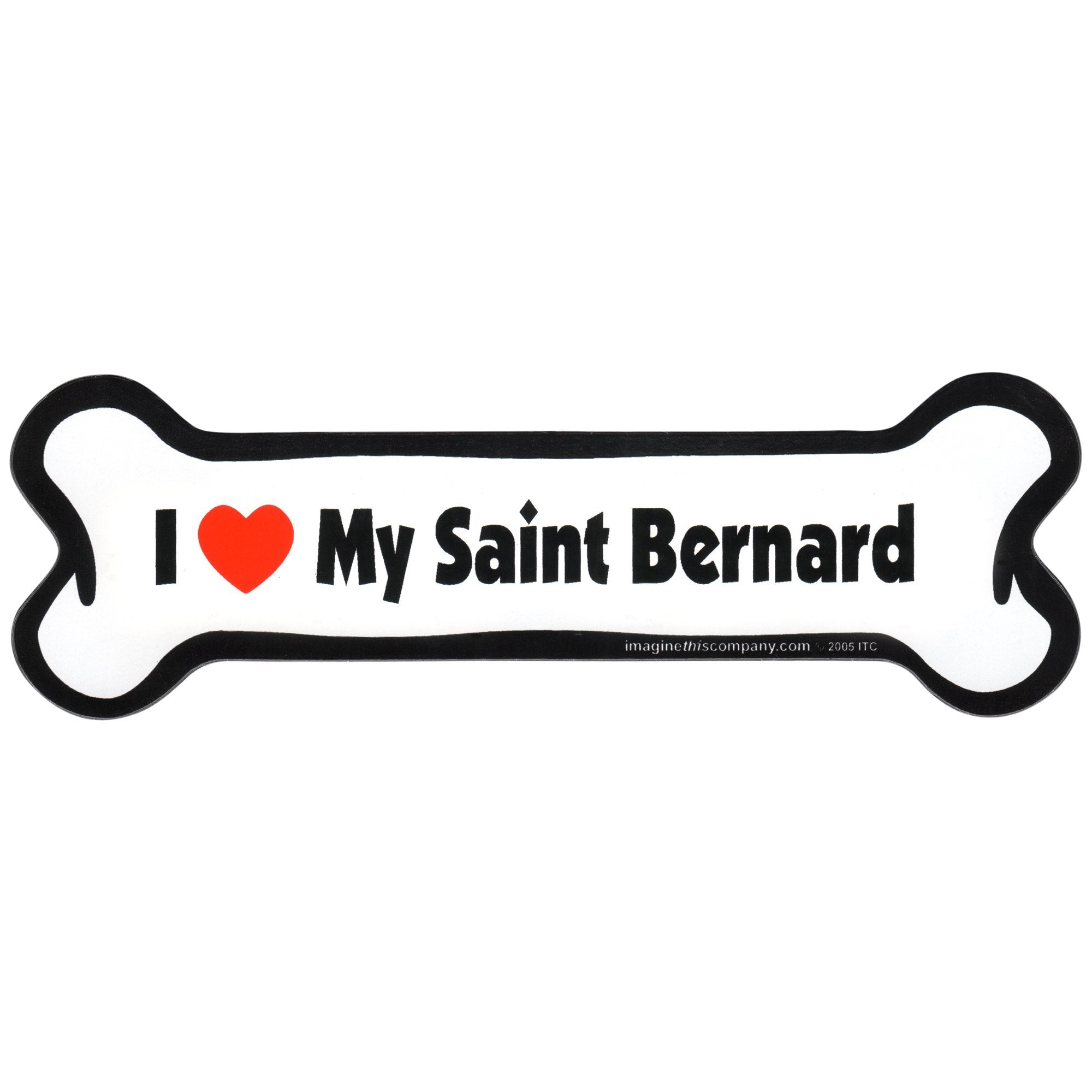 Ultimate I Love My Dog Car Magnet: Breeds L - Z | Premium Vinyl Design