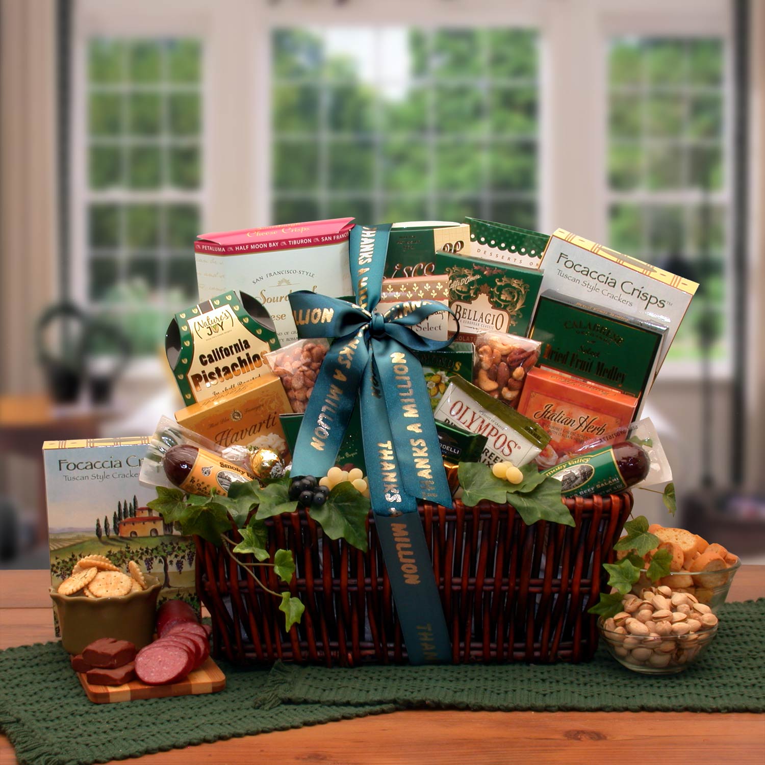Premium Gourmet Thank You Gift Basket - Ultimate Appreciation Delight