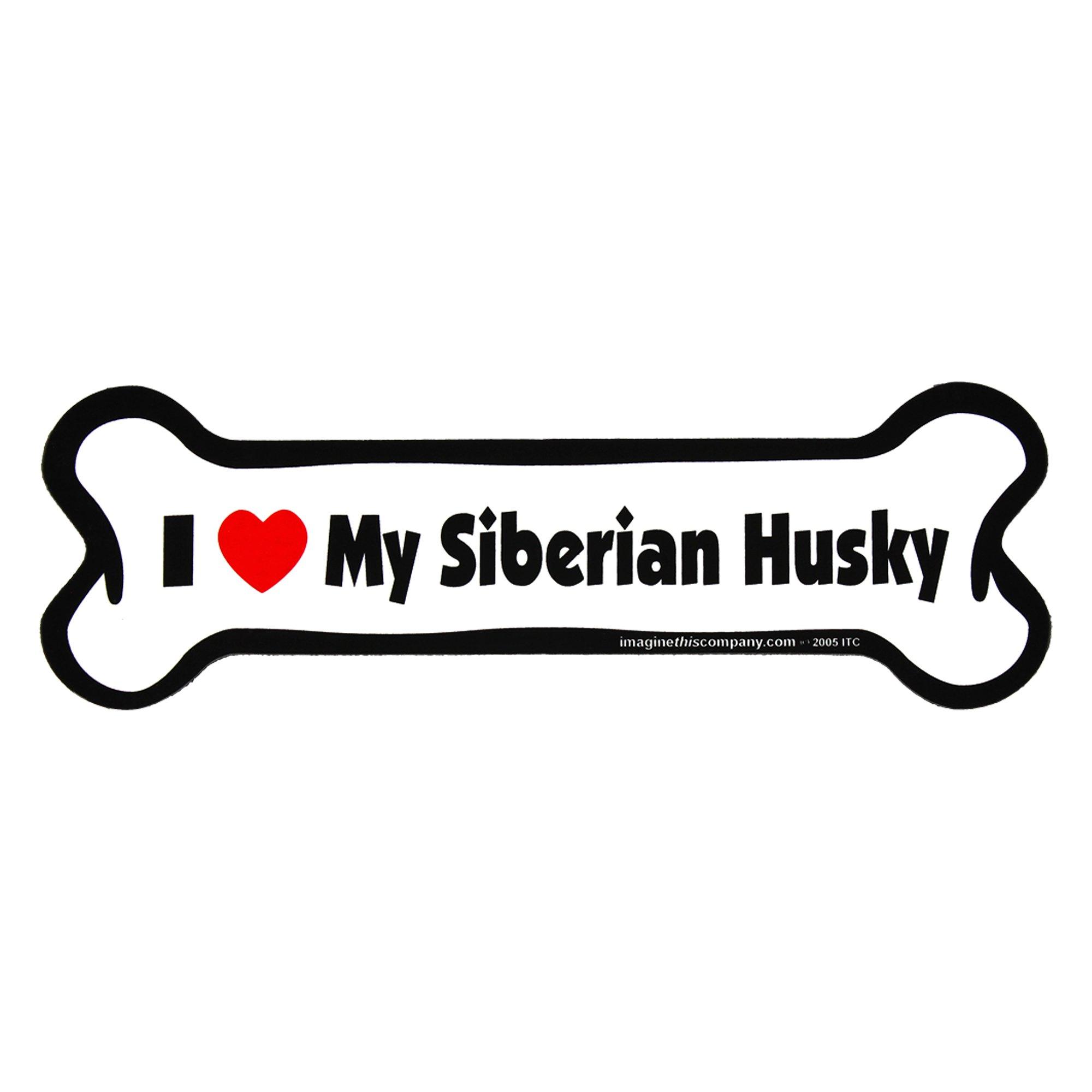 Ultimate I Love My Dog Car Magnet: Breeds L - Z | Premium Vinyl Design