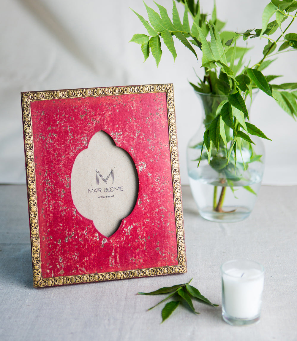 Premium Indian-Style Wooden Window Frame