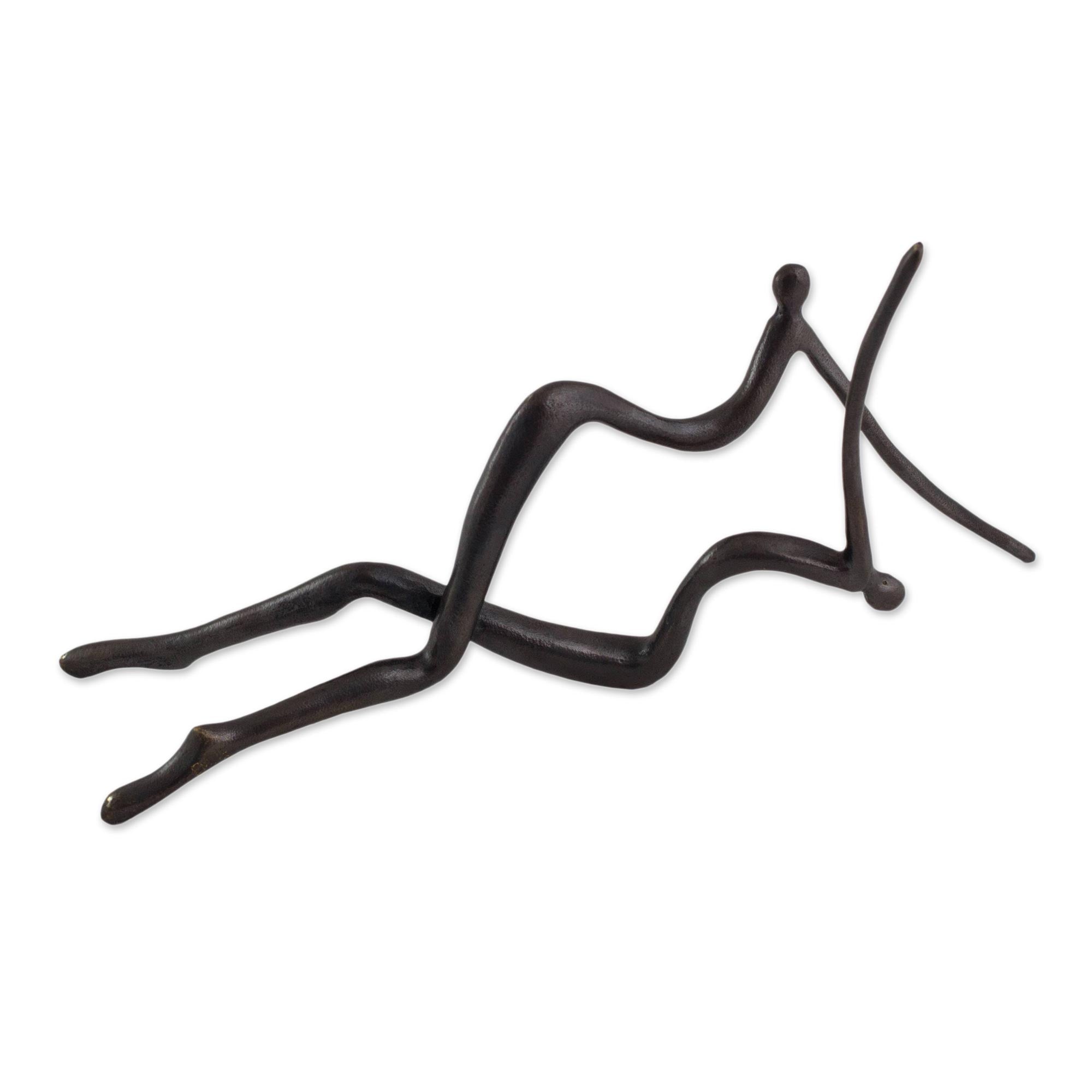 Premium Bronze Sculpture - 'Undulations' by Emne Al-Haje