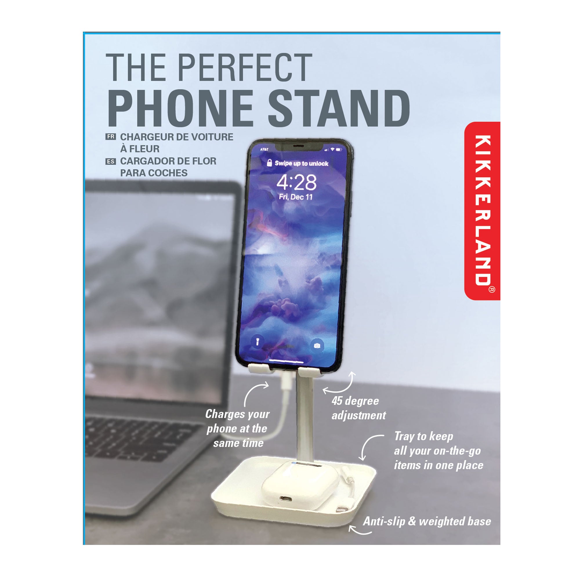 Premium Adjustable Phone & Tablet Stand - Ultimate Viewing Comfort