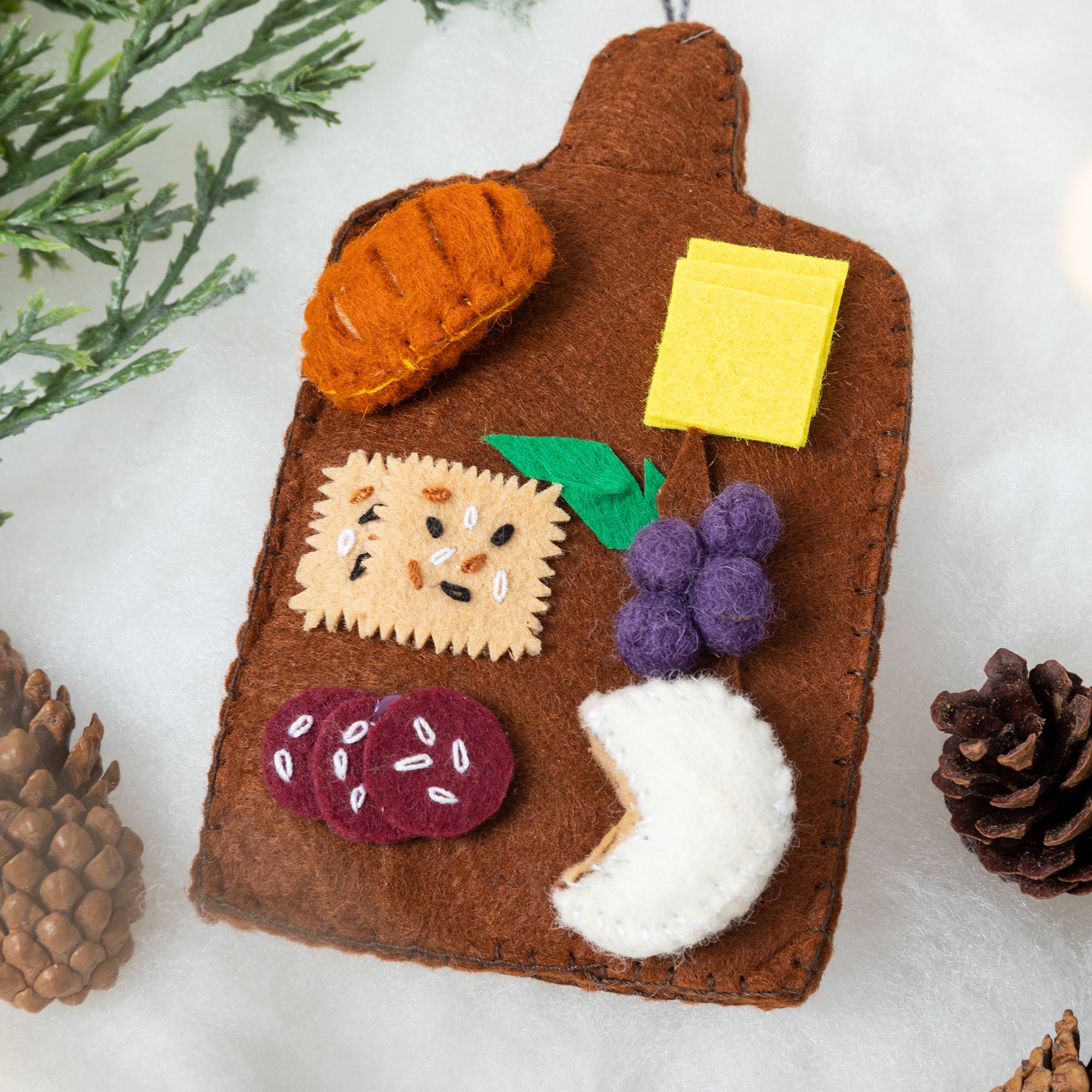 Premium Handmade Felt Food Ornaments