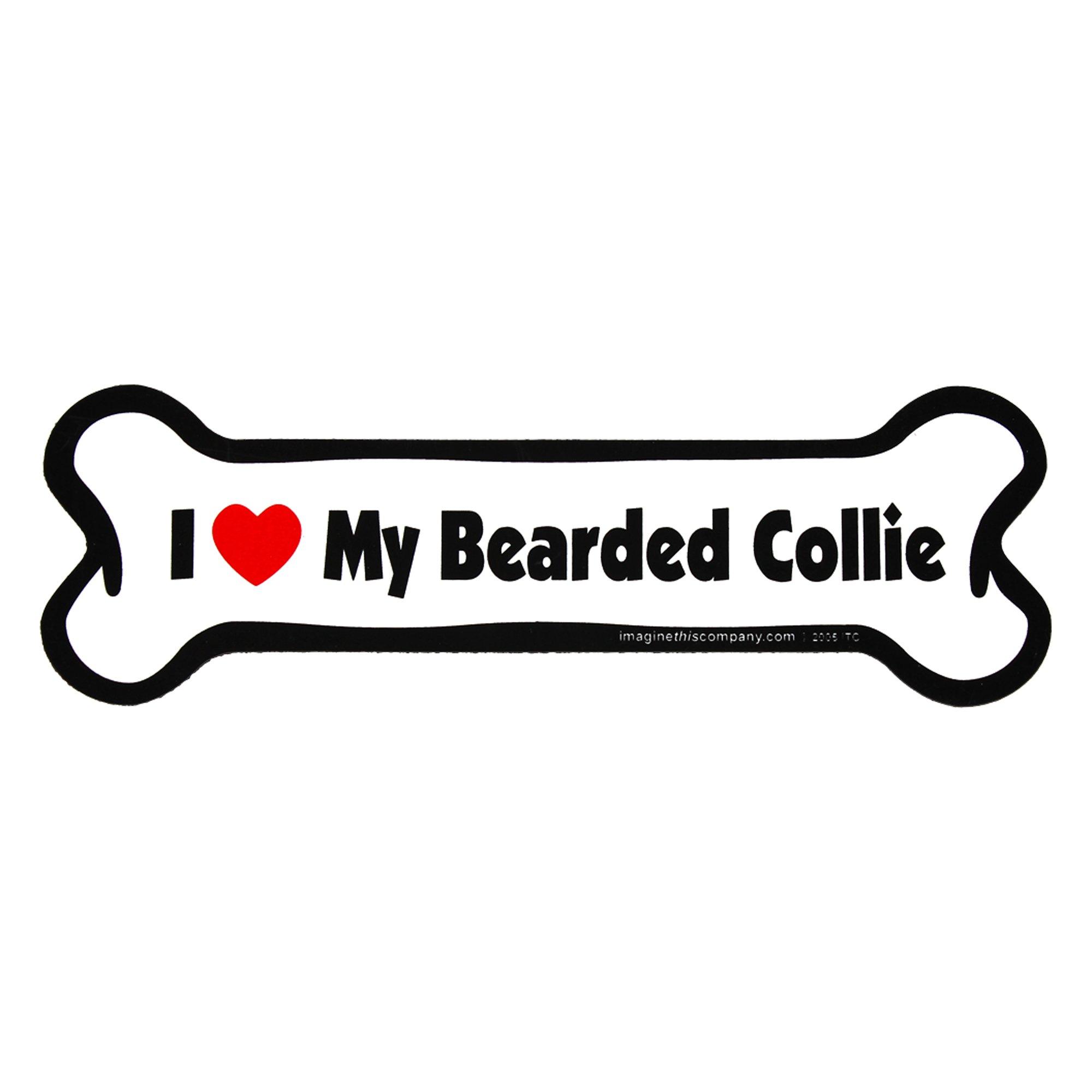 Premium I Love My Dog Car Magnet: Breeds A - K | Ultimate Pet Lover's Accessory
