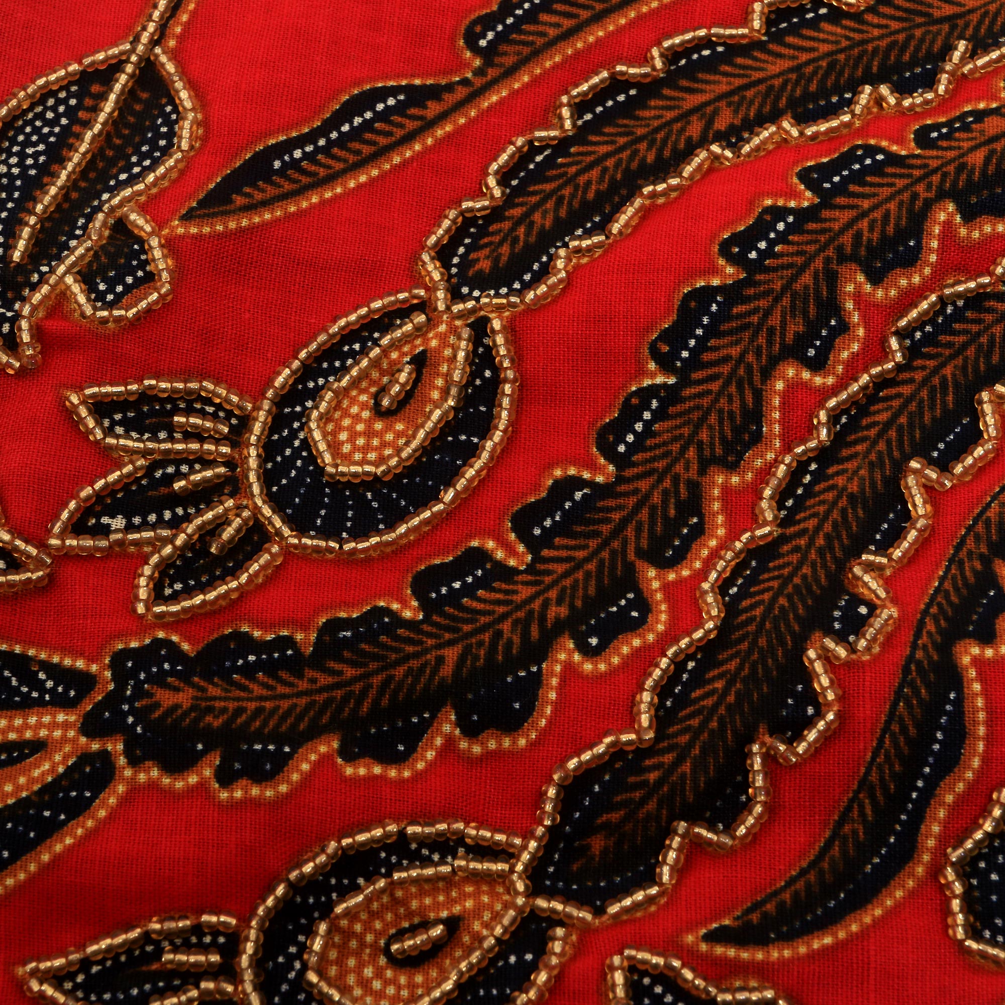 Premium Handcrafted Batik Christmas Stocking - Holiday Cotton Decor