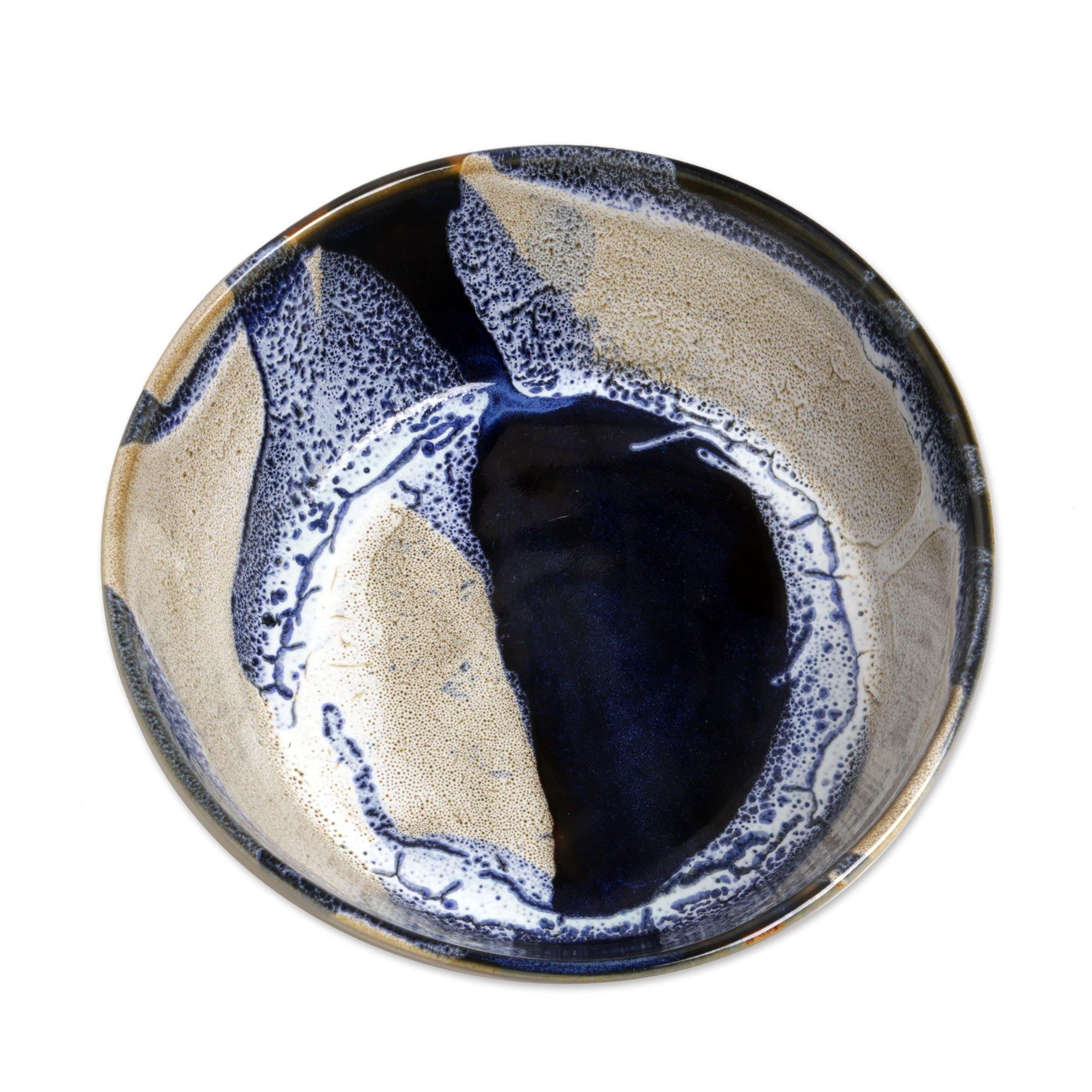 Premium Ocean Tides Ceramic Bowl – Handcrafted in Bali, Food Safe & Stylish