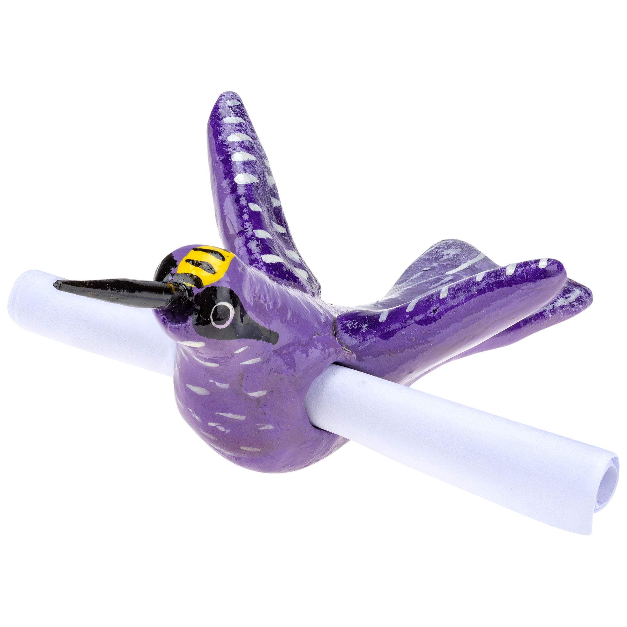 Premium Hand-Painted Hummingbird Messenger Figurine - Ultimate Fair-Trade Gift