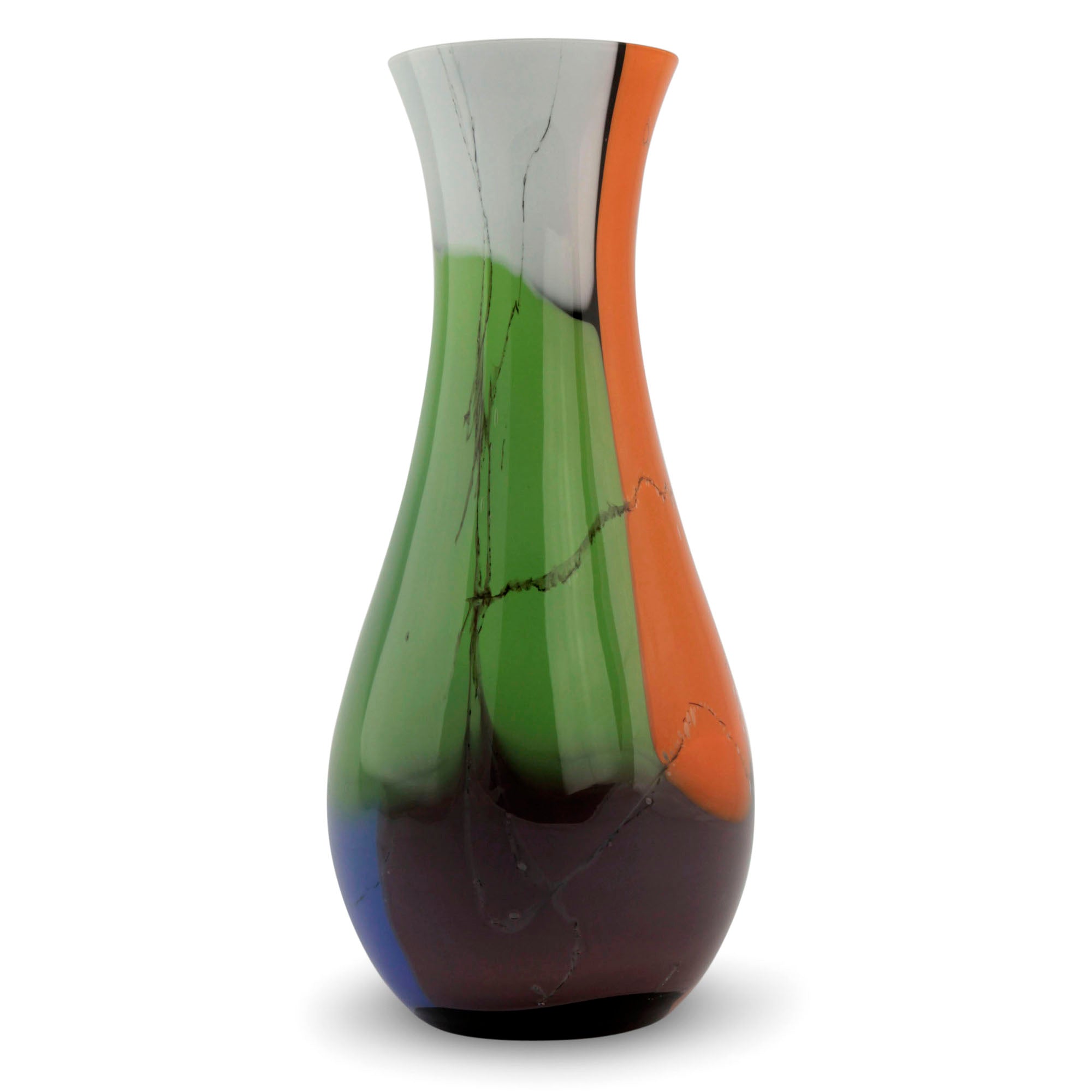Premium Tropical Murano Glass Vase - Handcrafted Elegance