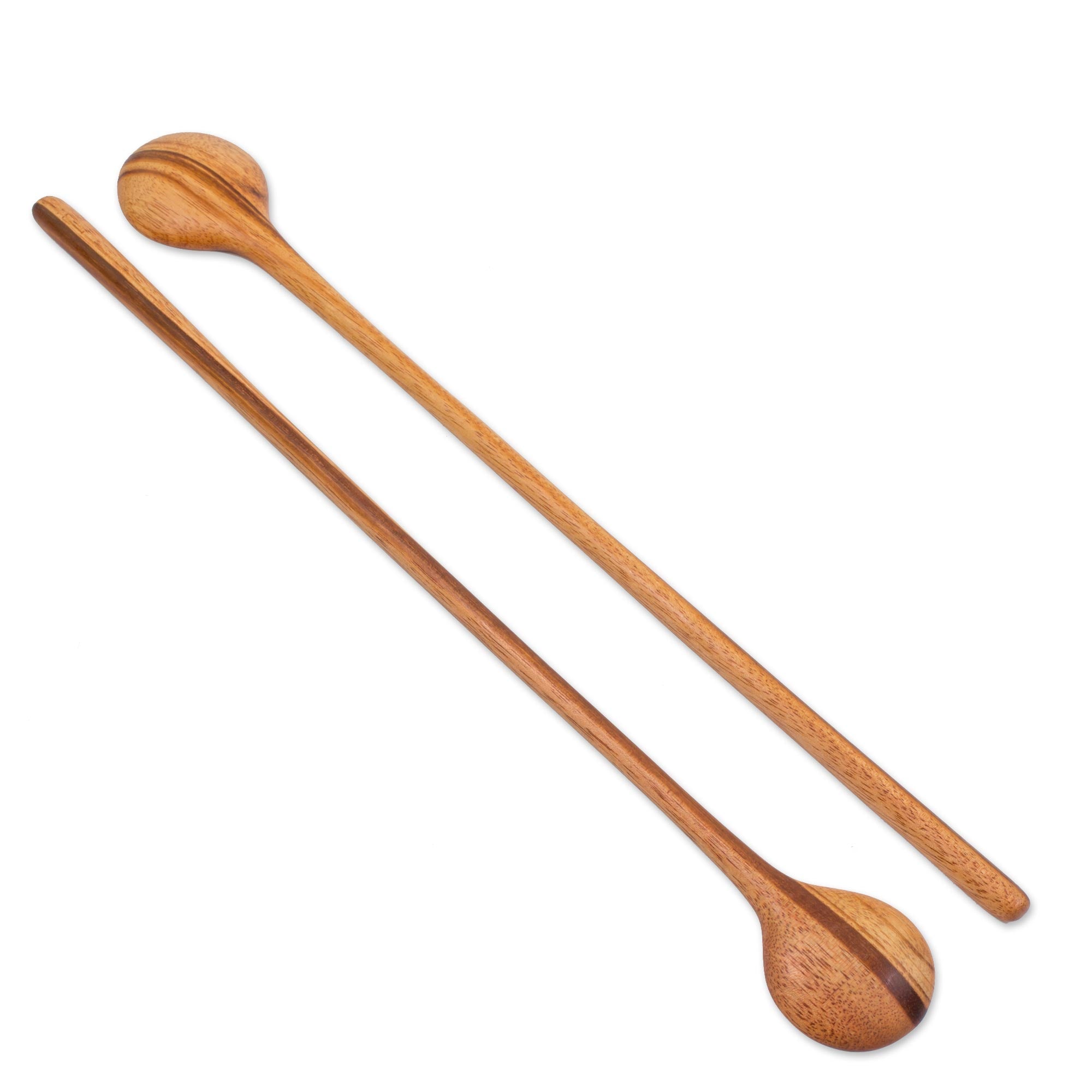 Premium Handcrafted Jobillo Wood Cooking Spoons Set - Eco-Friendly Kitchen Essential