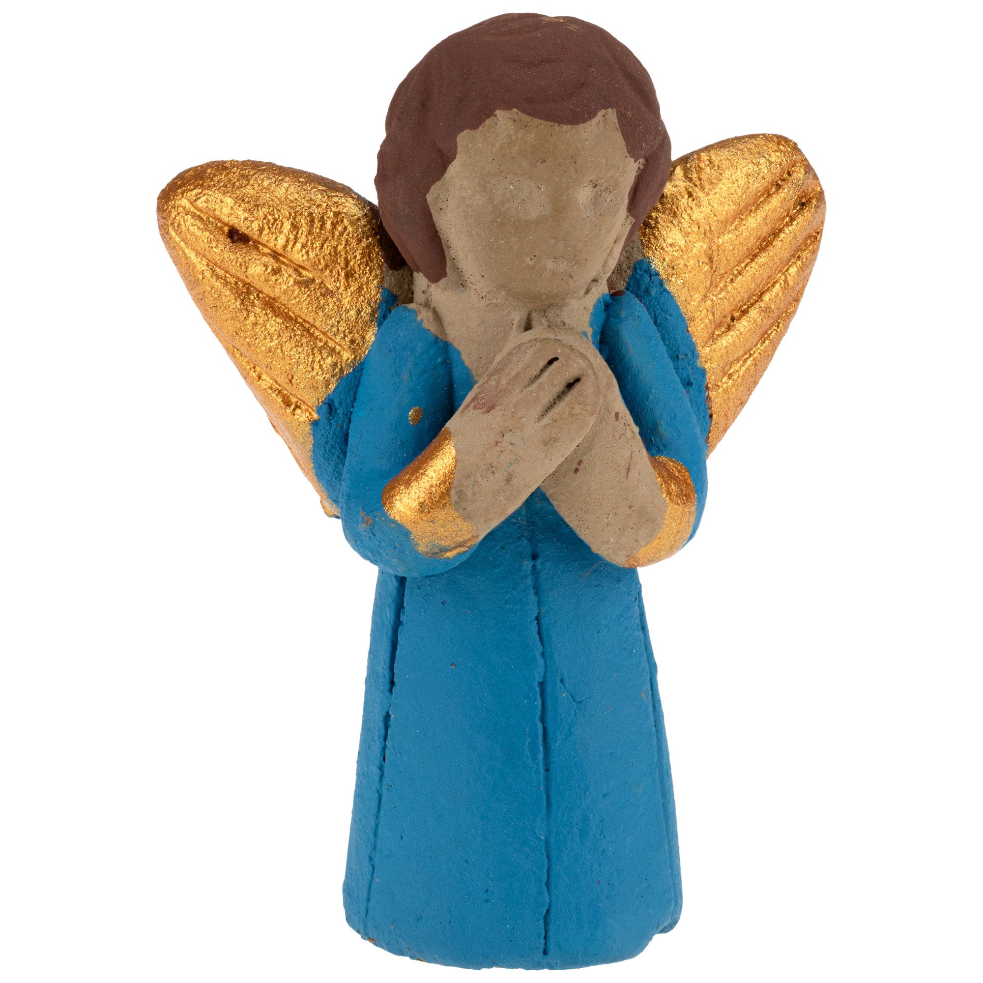 Premium Guardian Angel Ceramic Charm - Handcrafted in Guatemala