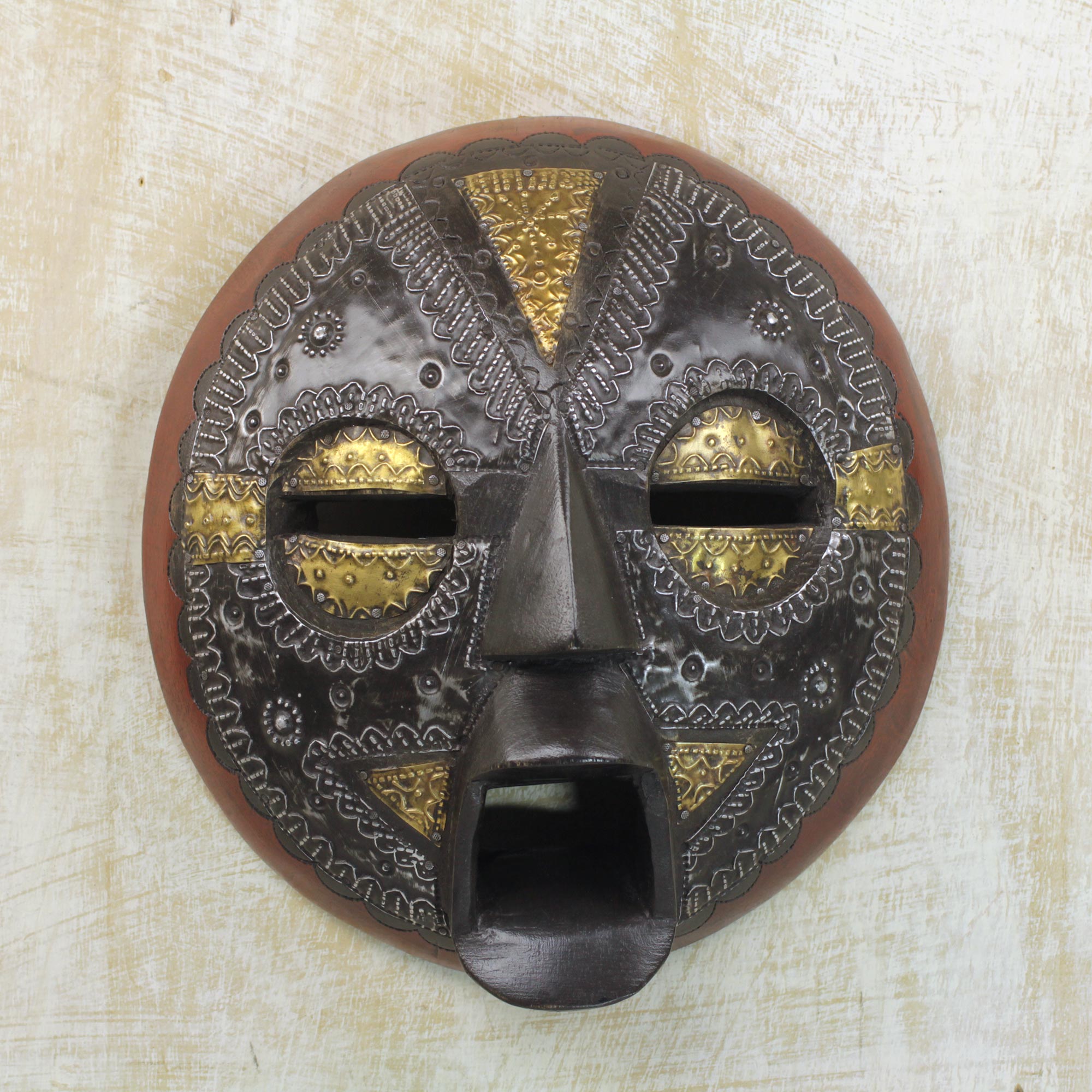 Premium Handcrafted Wood Wall Mask - Beautiful Soul