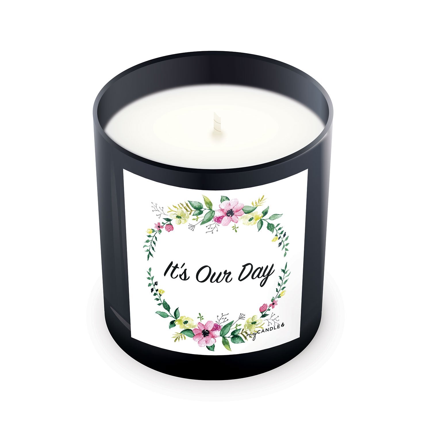 Premium 'It's Our Day' Wedding Candle - Ultimate Gift for Couples
