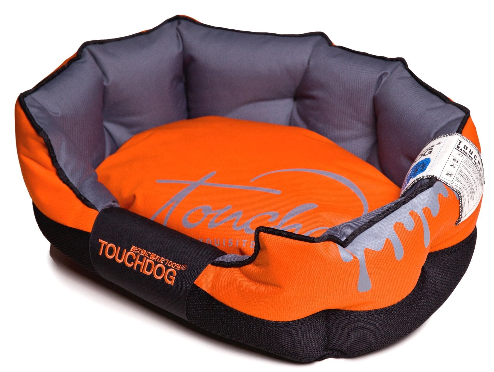 Touchdog® Ultimate Comfort Max Cushioned Dog Bed