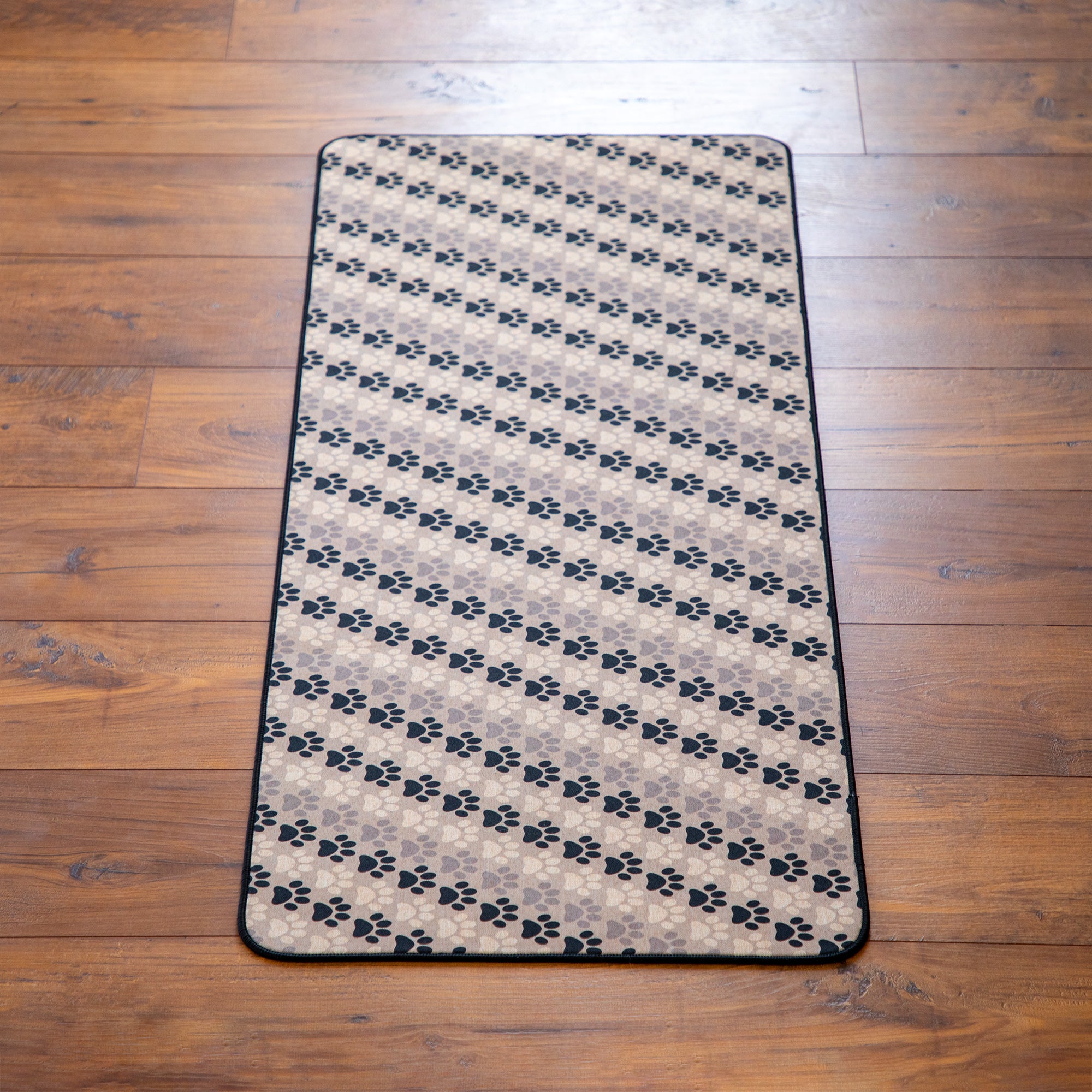 Premium Diagonal Paws Floor Runner - Ultimate Style & Safety