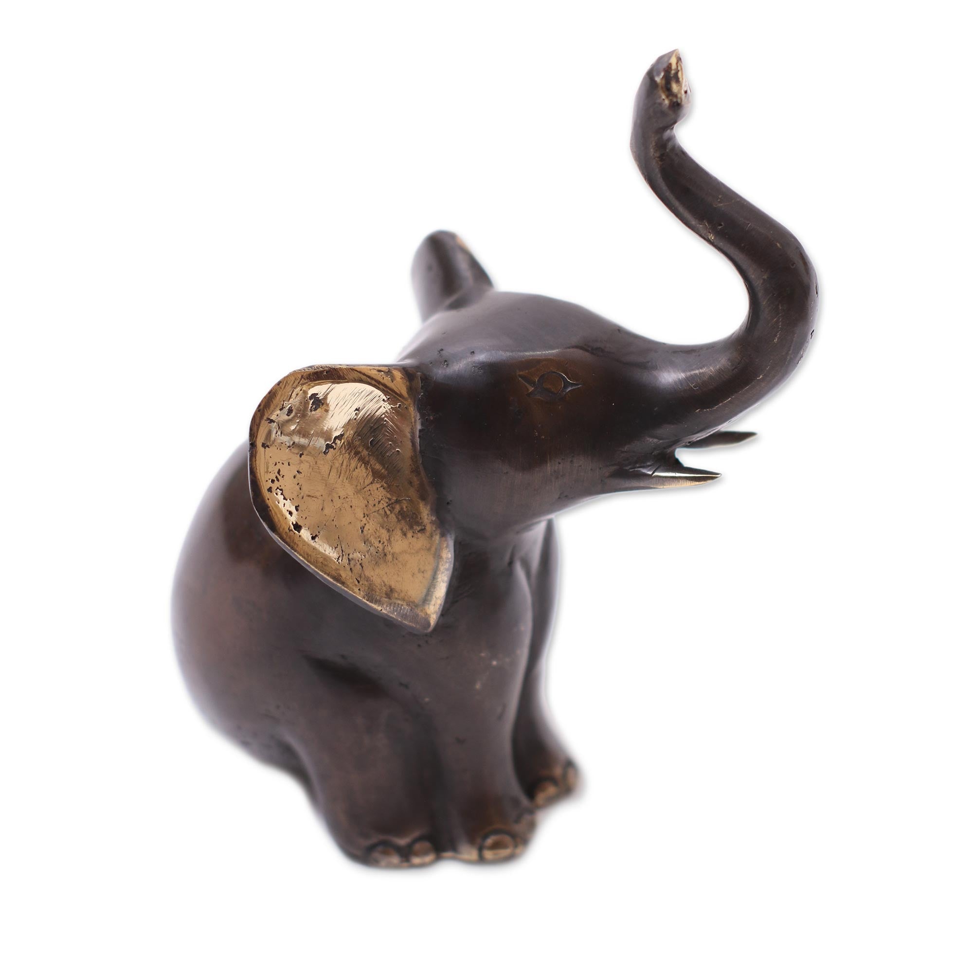 Premium Antiqued Bronze Elephant Sculpture – Handcrafted in Bali
