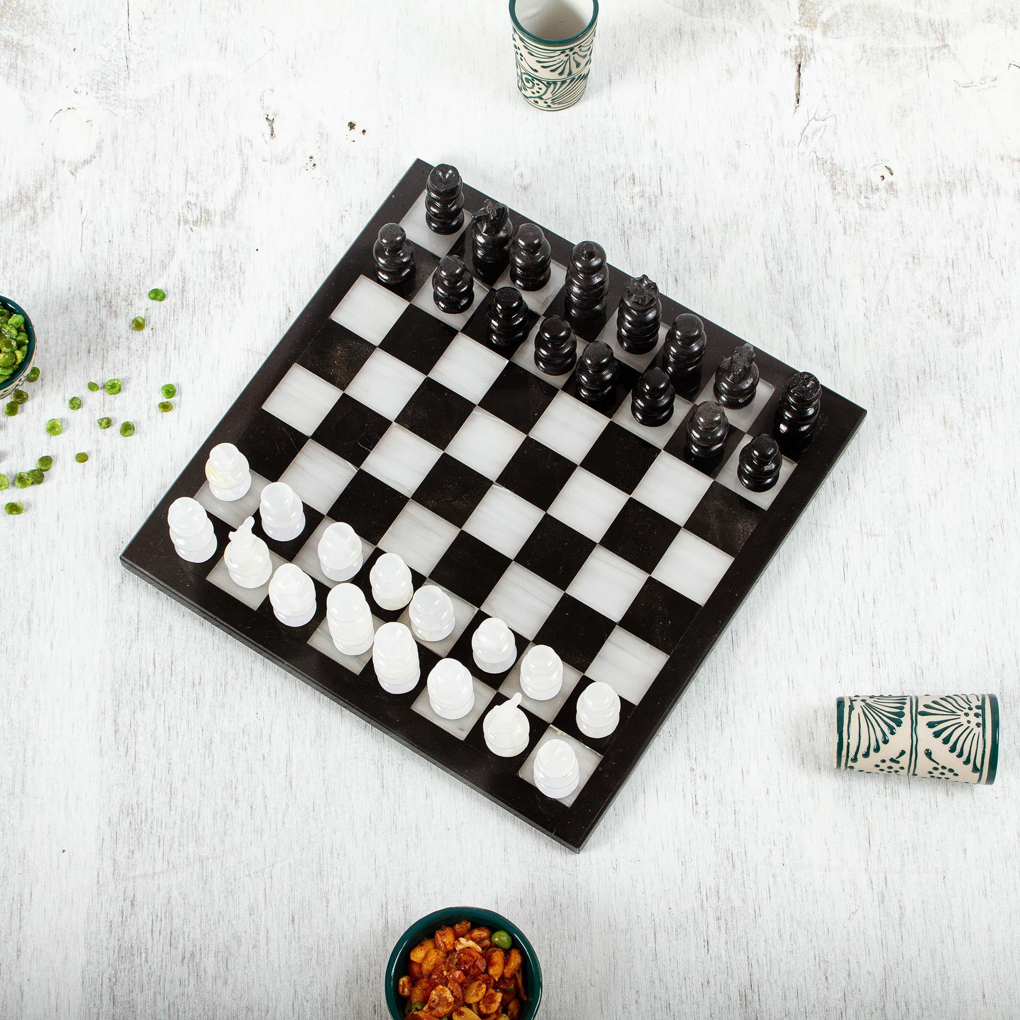 Premium Triumph Stone Chess Set - Ultimate Collection
