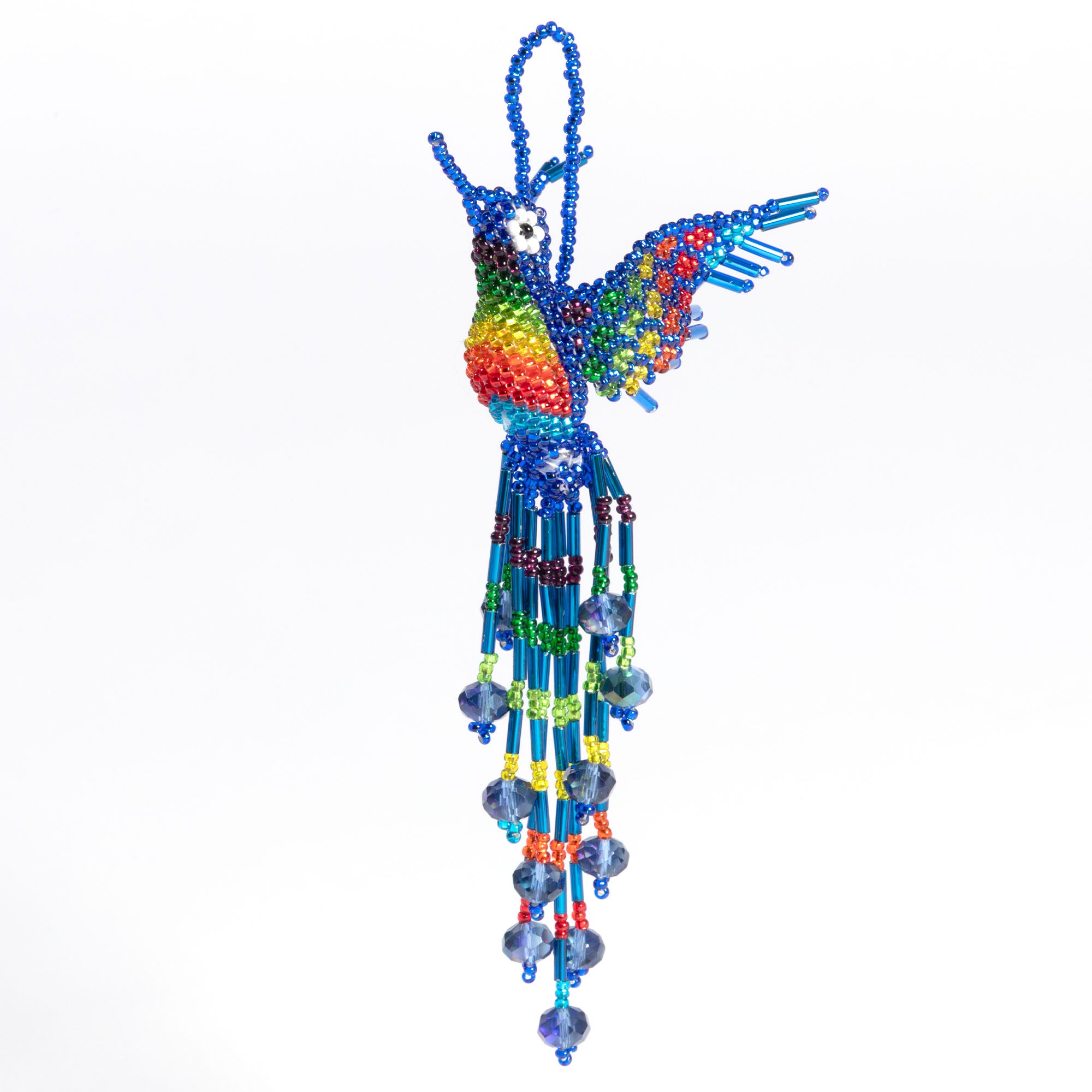 Premium Handcrafted Guatemalan Hummingbird Ornament