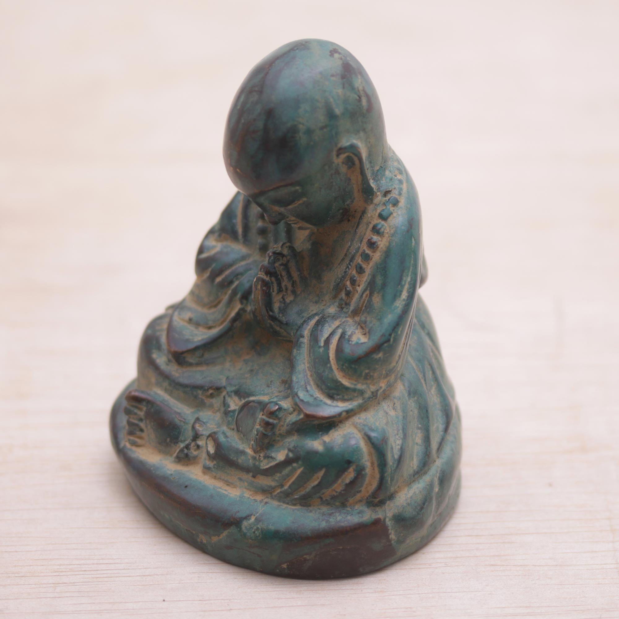 Premium Handcrafted Balinese Bronze Meditating Buddha Statue