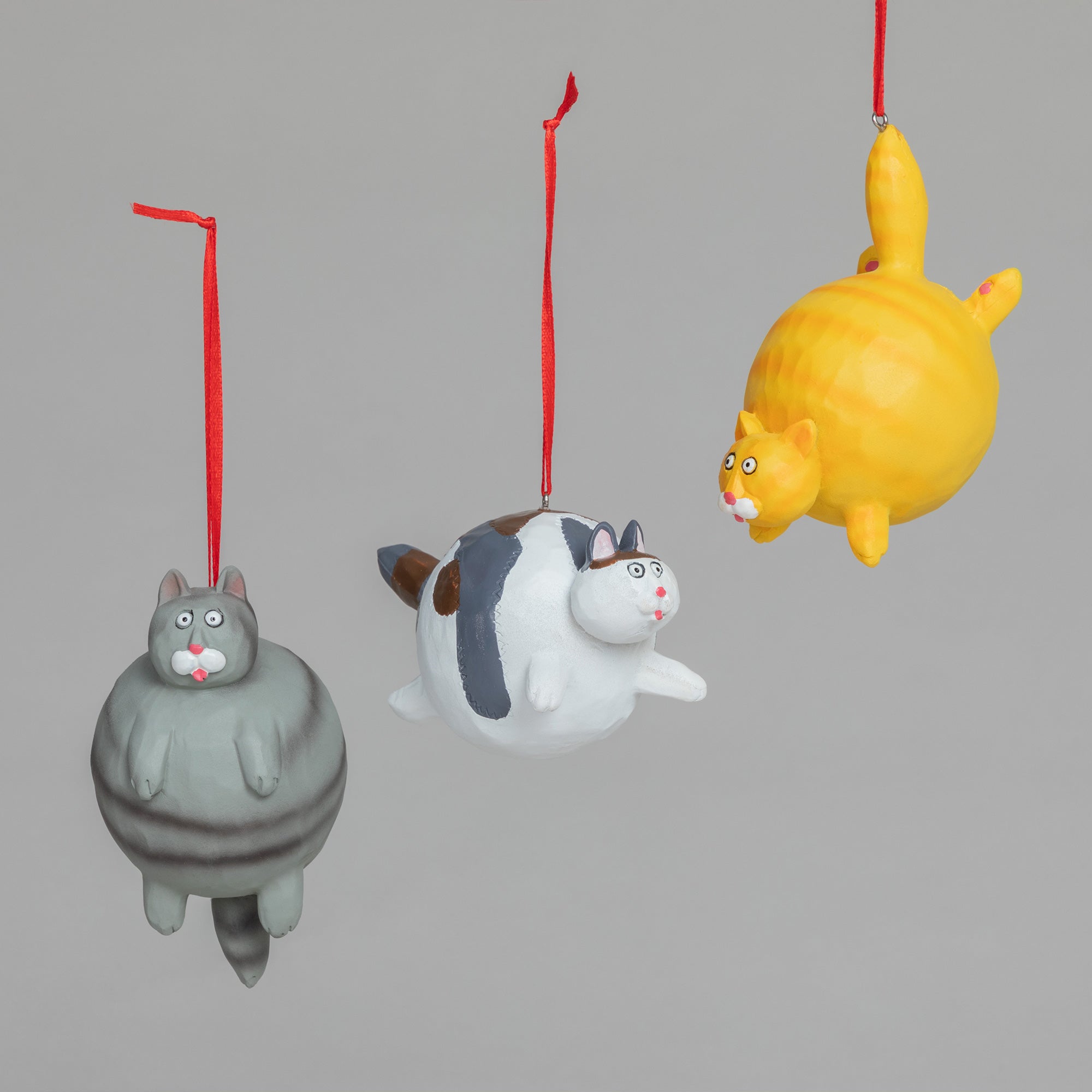 Premium Fat Cat Ornament - Ultimate Feline Charm