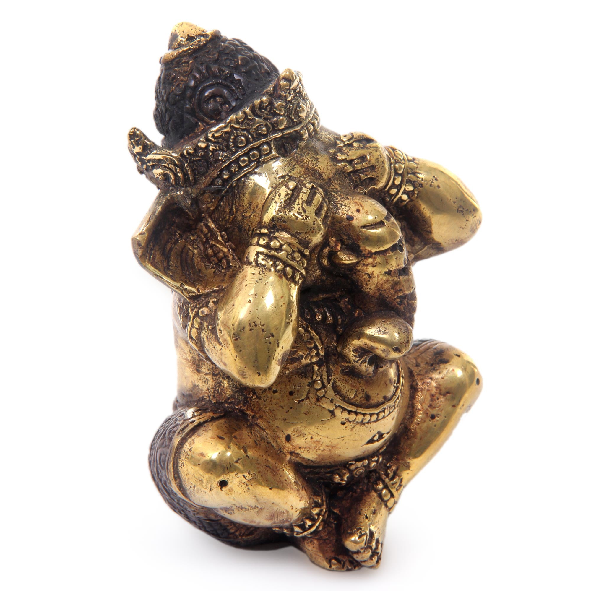 Premium Antique Bronze Ganesha Statue - Ultimate Hindu Deity Collectible