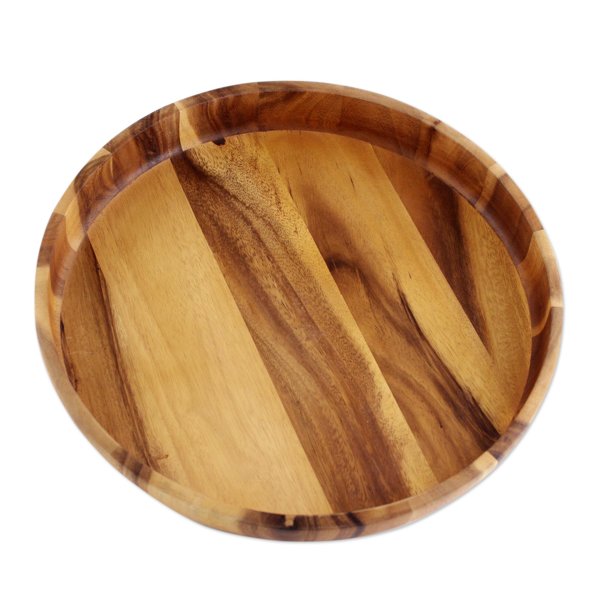 Premium Artisan-Crafted Raintree Wood Serving Bowl - Eco-Friendly & Handmade in Thailand