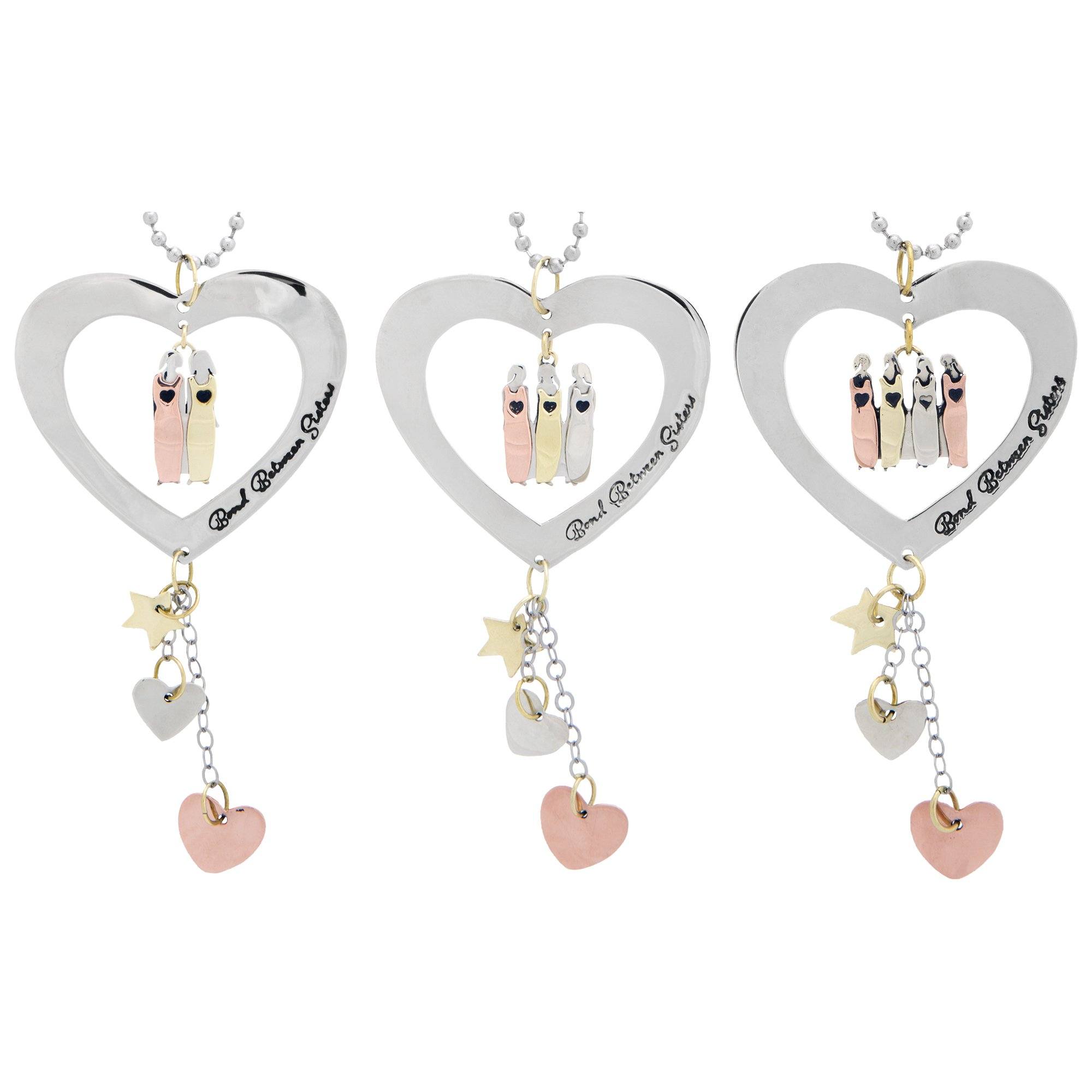 Premium Sisterhood Car Charm - Symbol of Unbreakable Bond