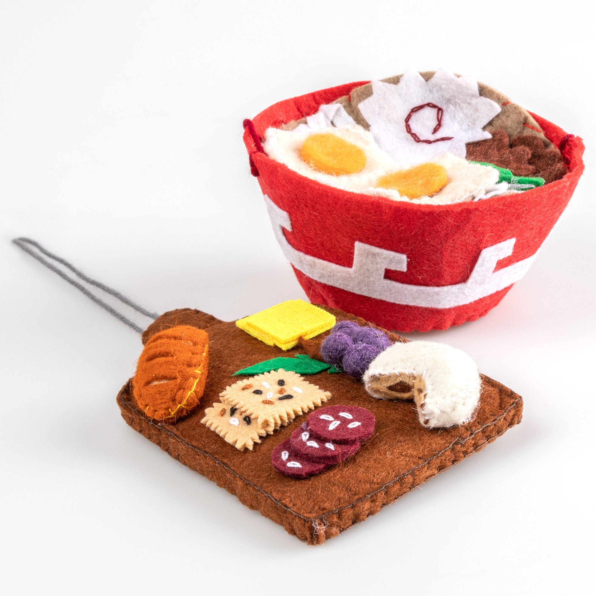 Premium Handmade Felt Food Ornaments
