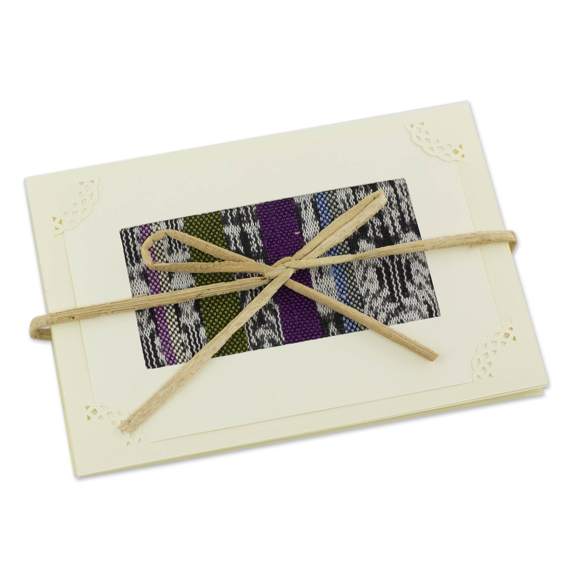 Premium Maya Blues Handcrafted Greeting Cards - Set of 4