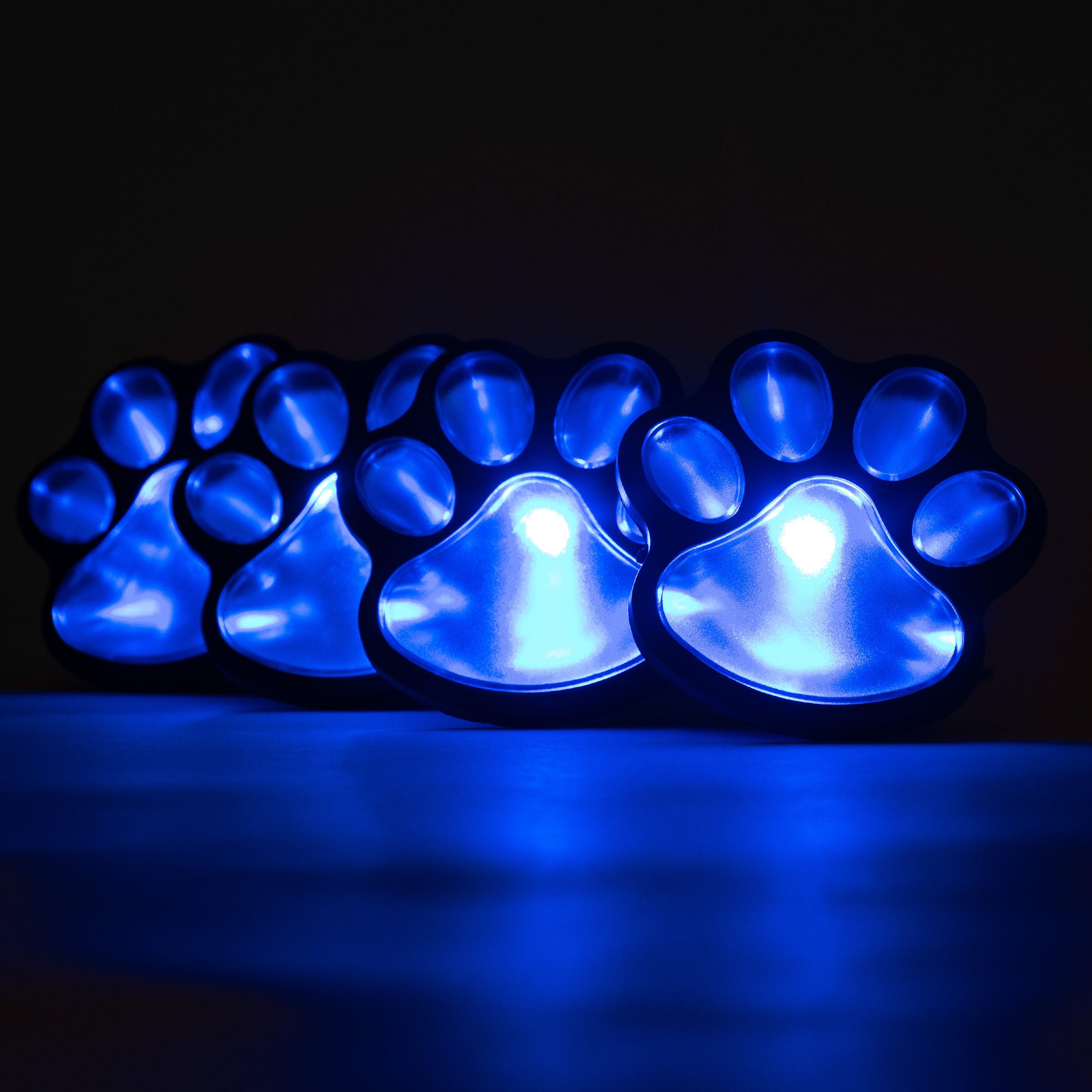 Ultimate Paw Print Solar Garden Lights Set