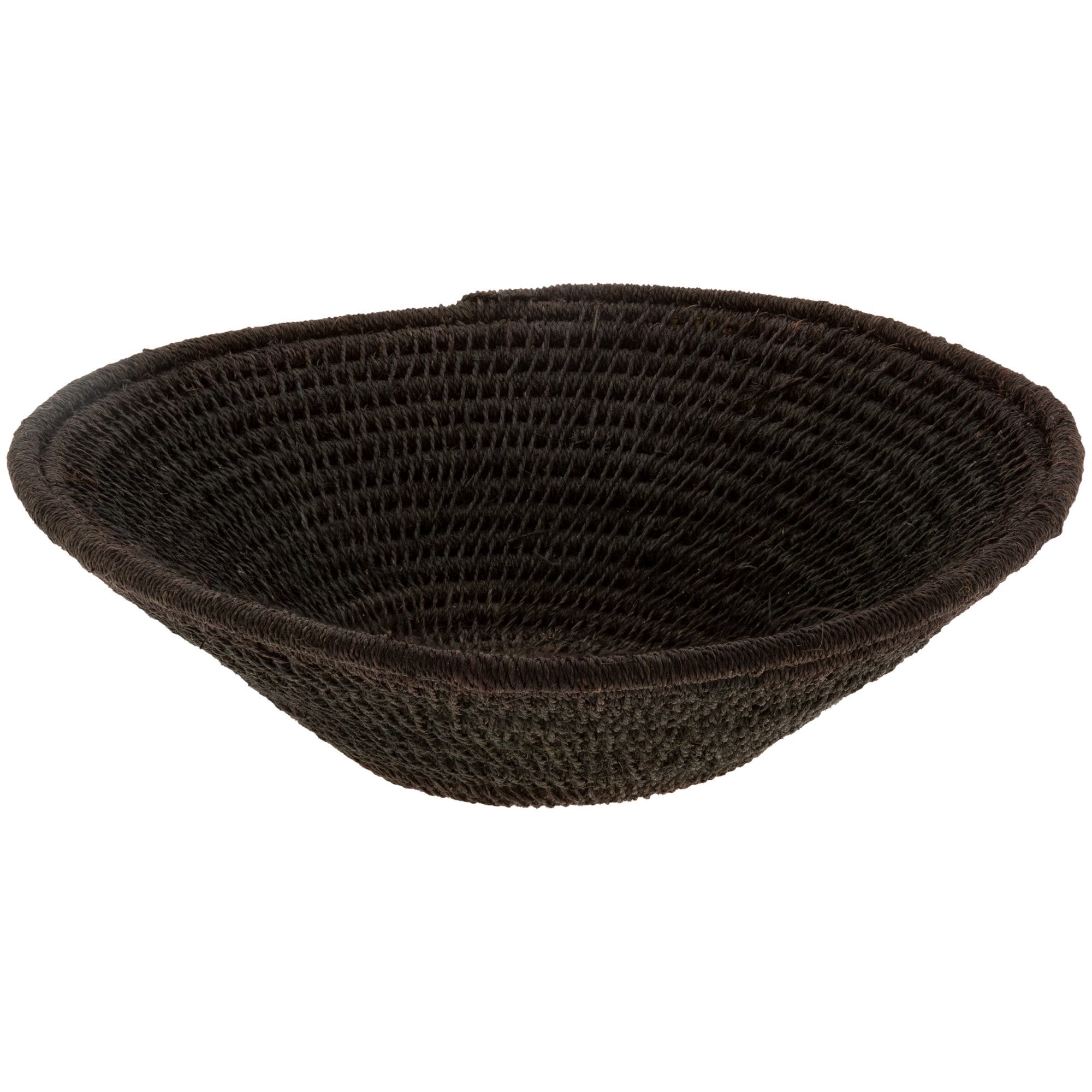 Premium Handwoven Sisal Petite Basket - Fair Trade Home Decor