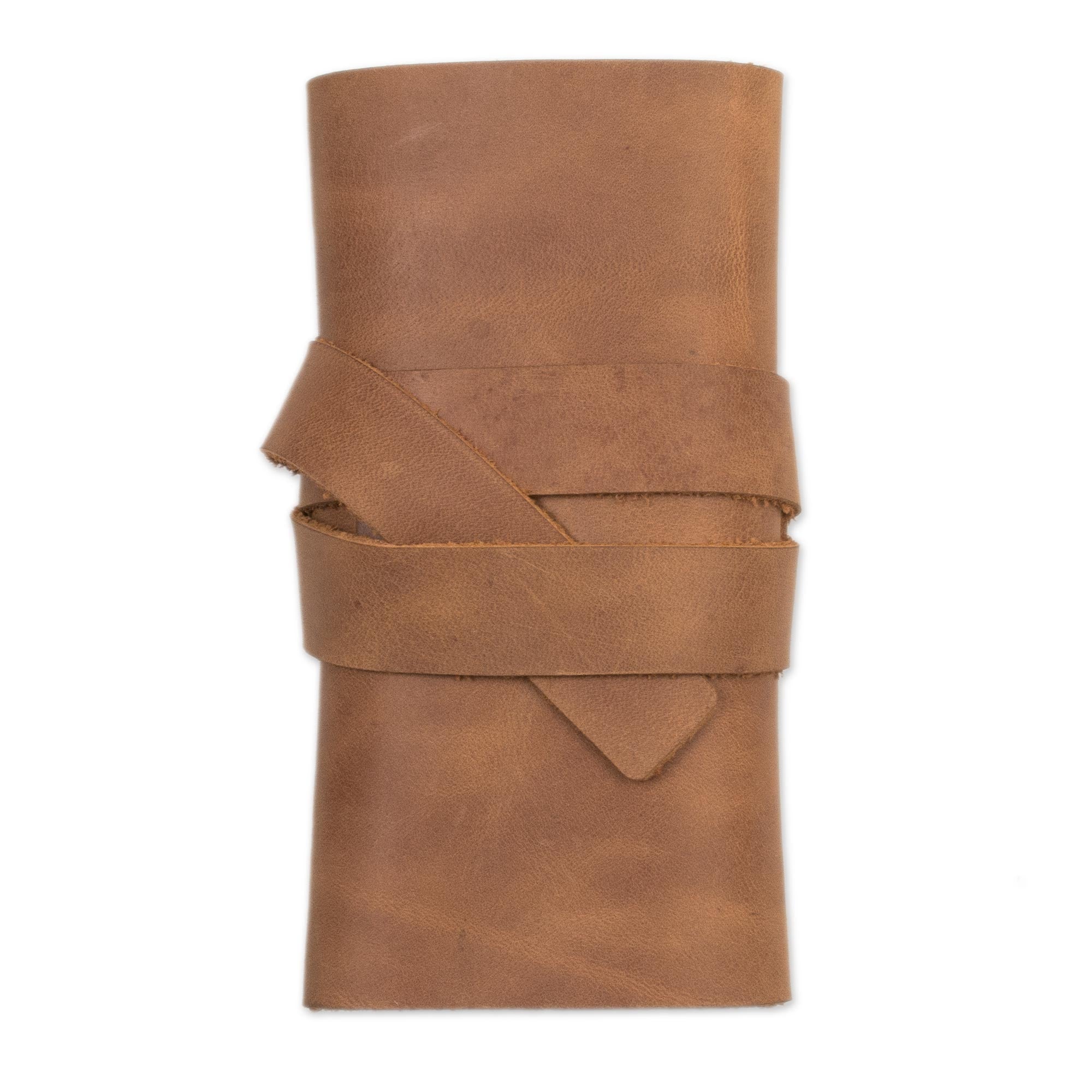 Premium Handmade Leather Cable Organizer – Rugged Modern Design from Peru