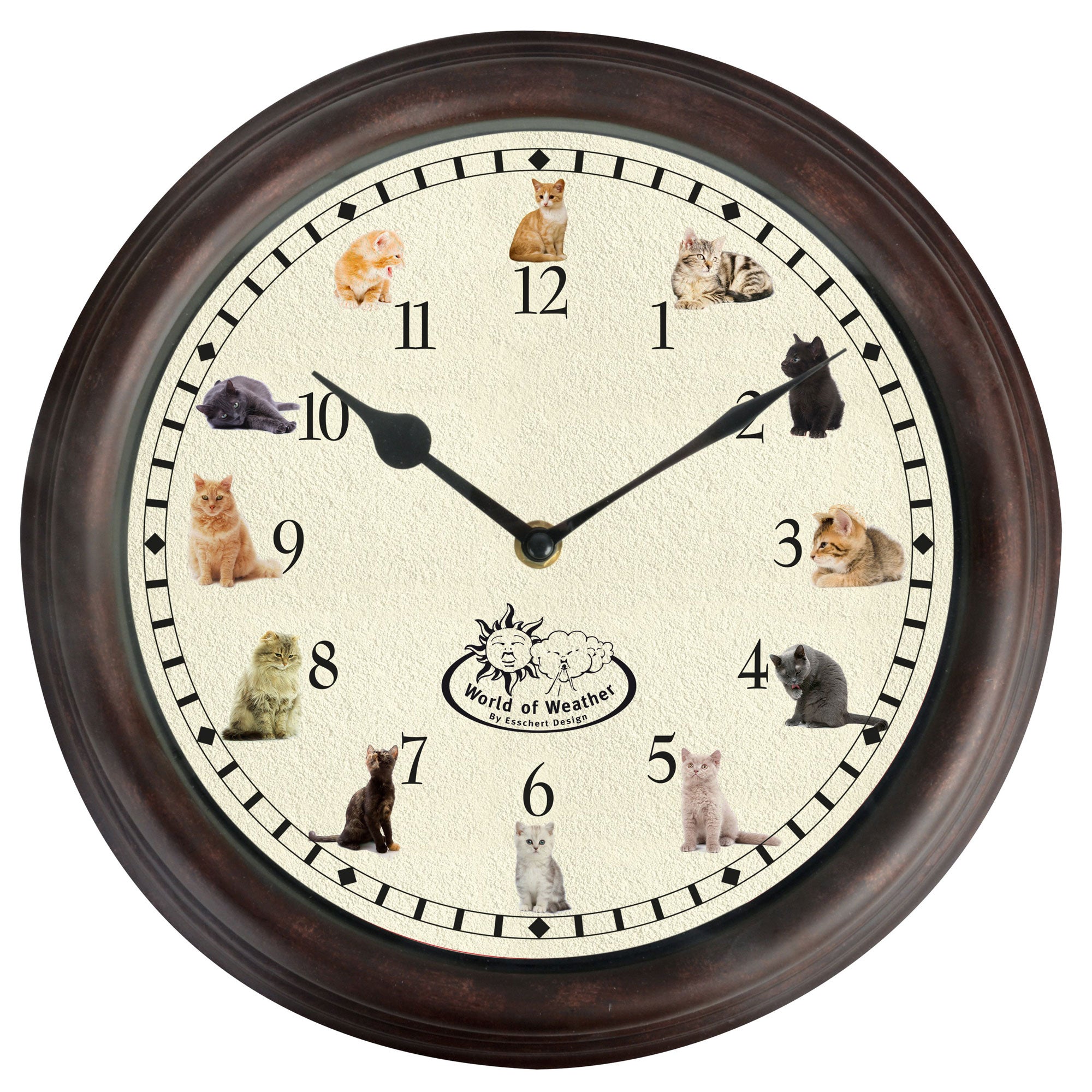 Ultimate Cat Sounds Analog Clock