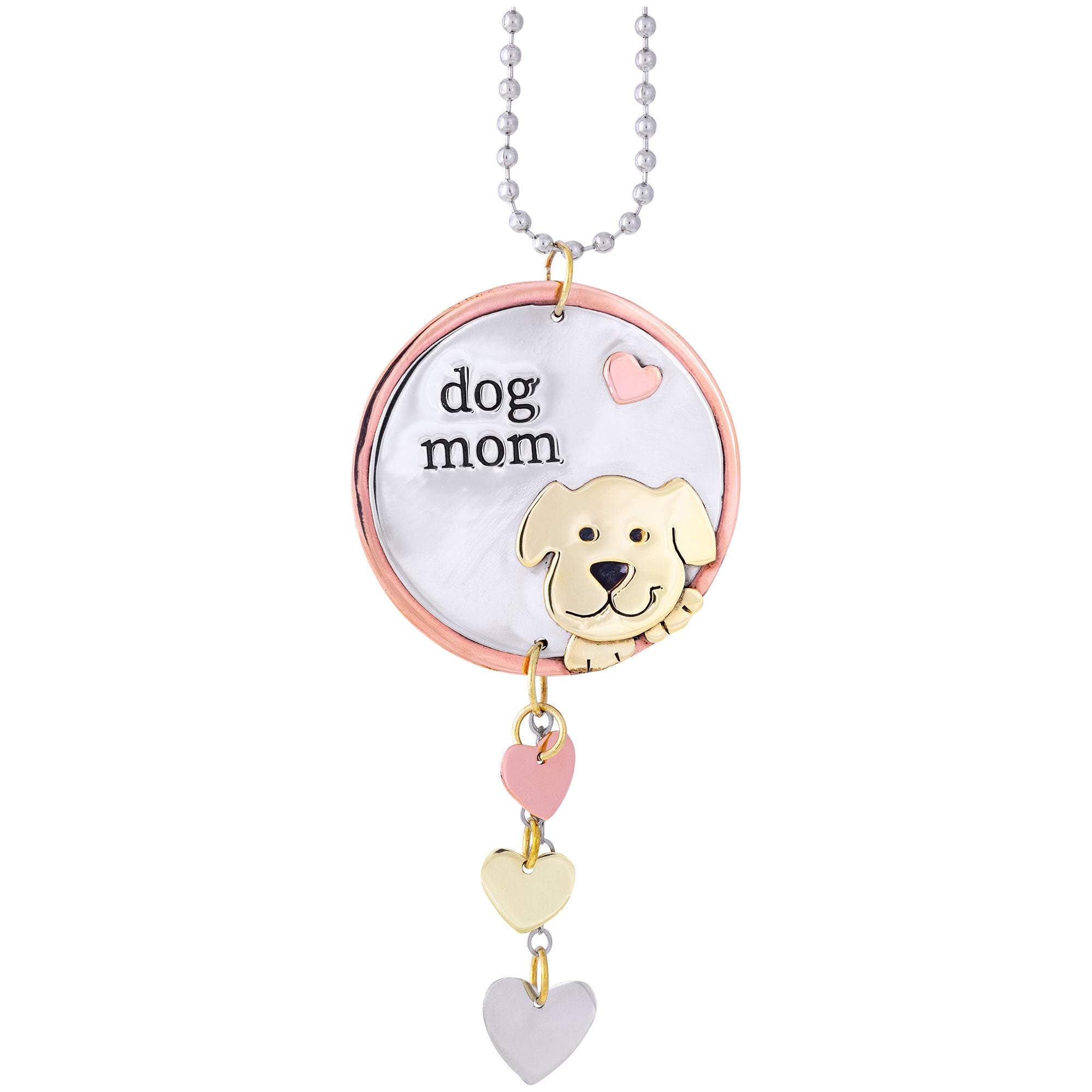 Premium Pet Parent Mixed Metal Car Charm - Ultimate Car Accessory