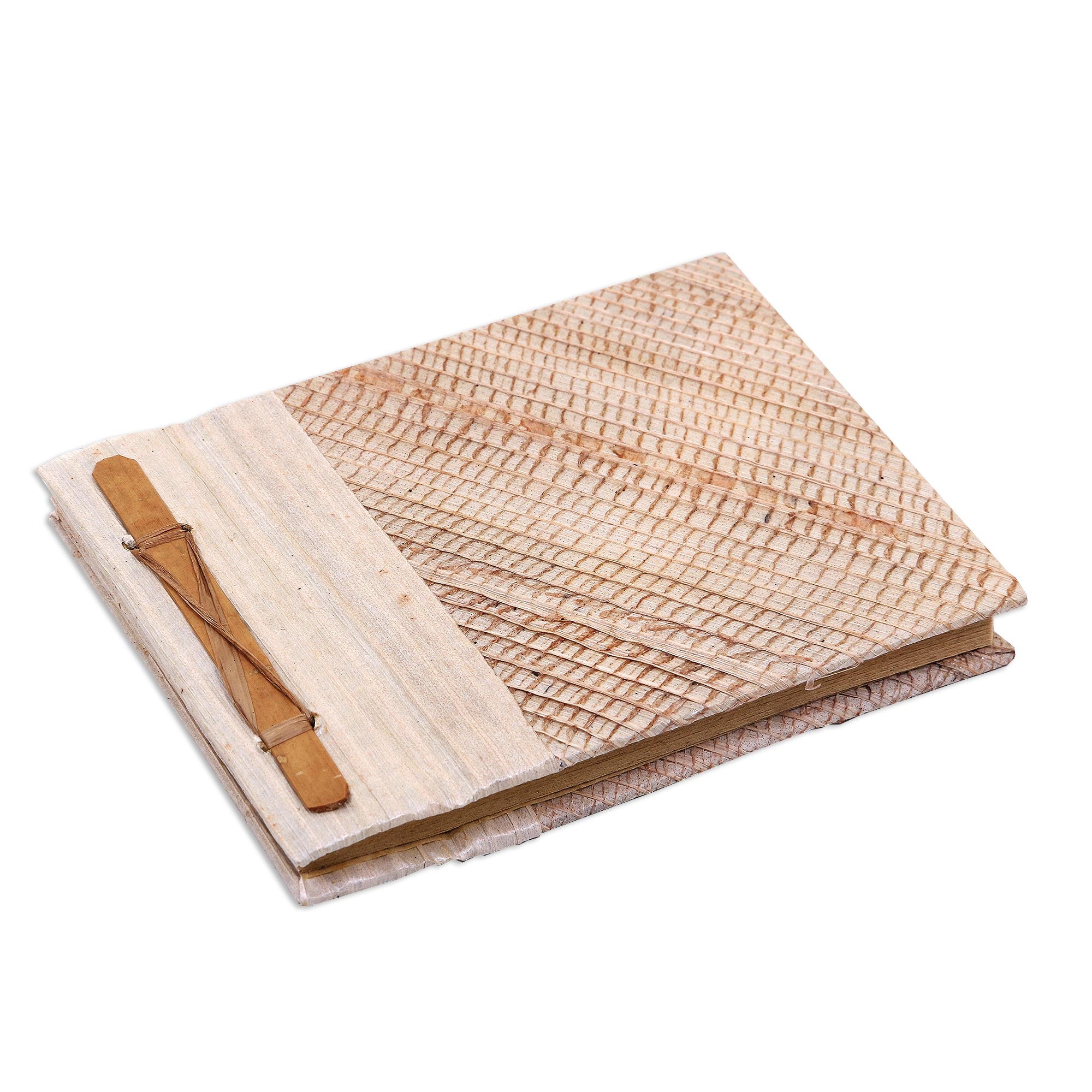 Premium Banana Bark Eco-Friendly Travel Journal with 40 Blank Pages