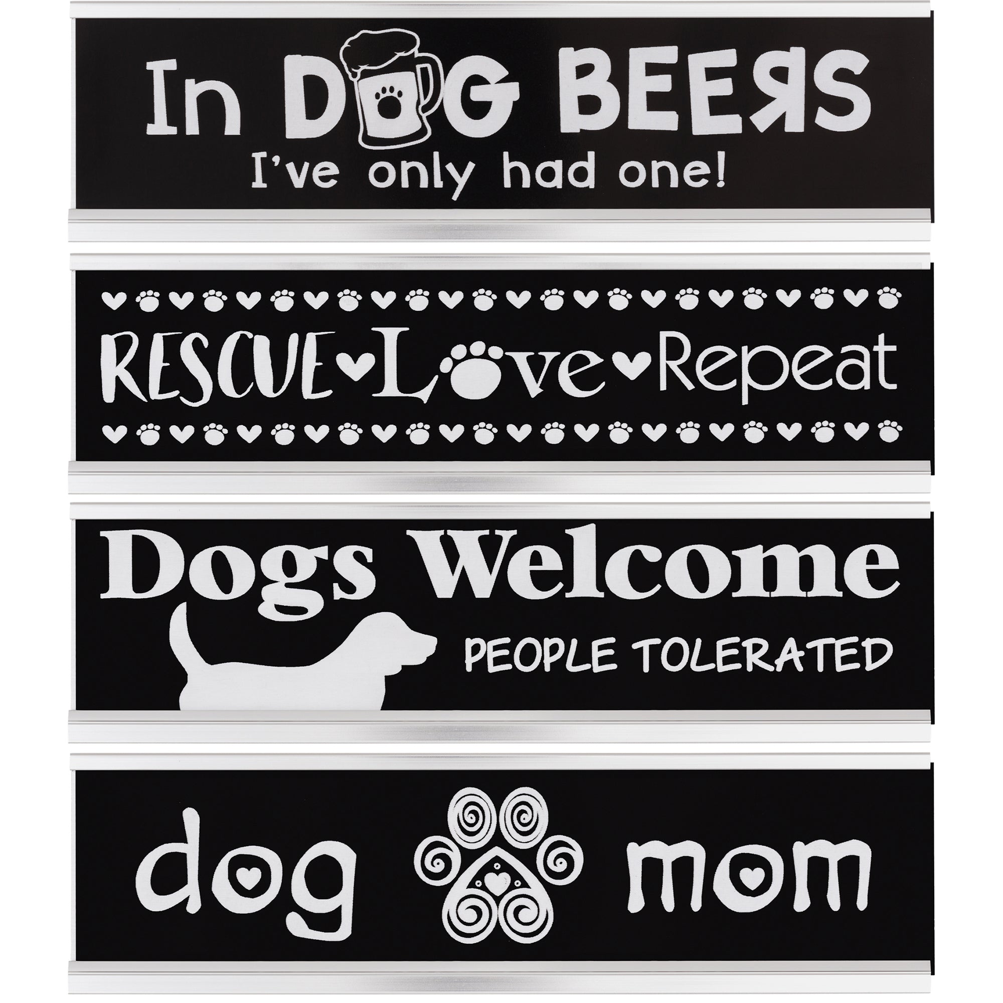 Ultimate Dog Life Desk Sign - Premium & Fun