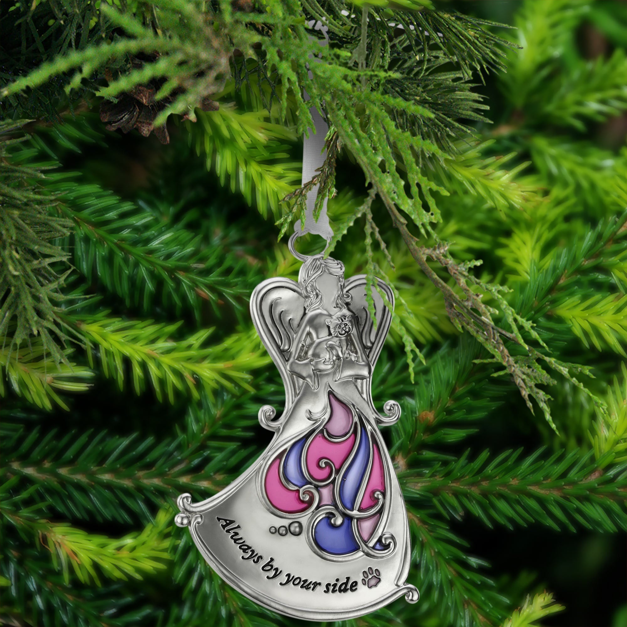 Premium Always By Your Side Pet & Angel Ornament - Ultimate Remembrance Keepsake